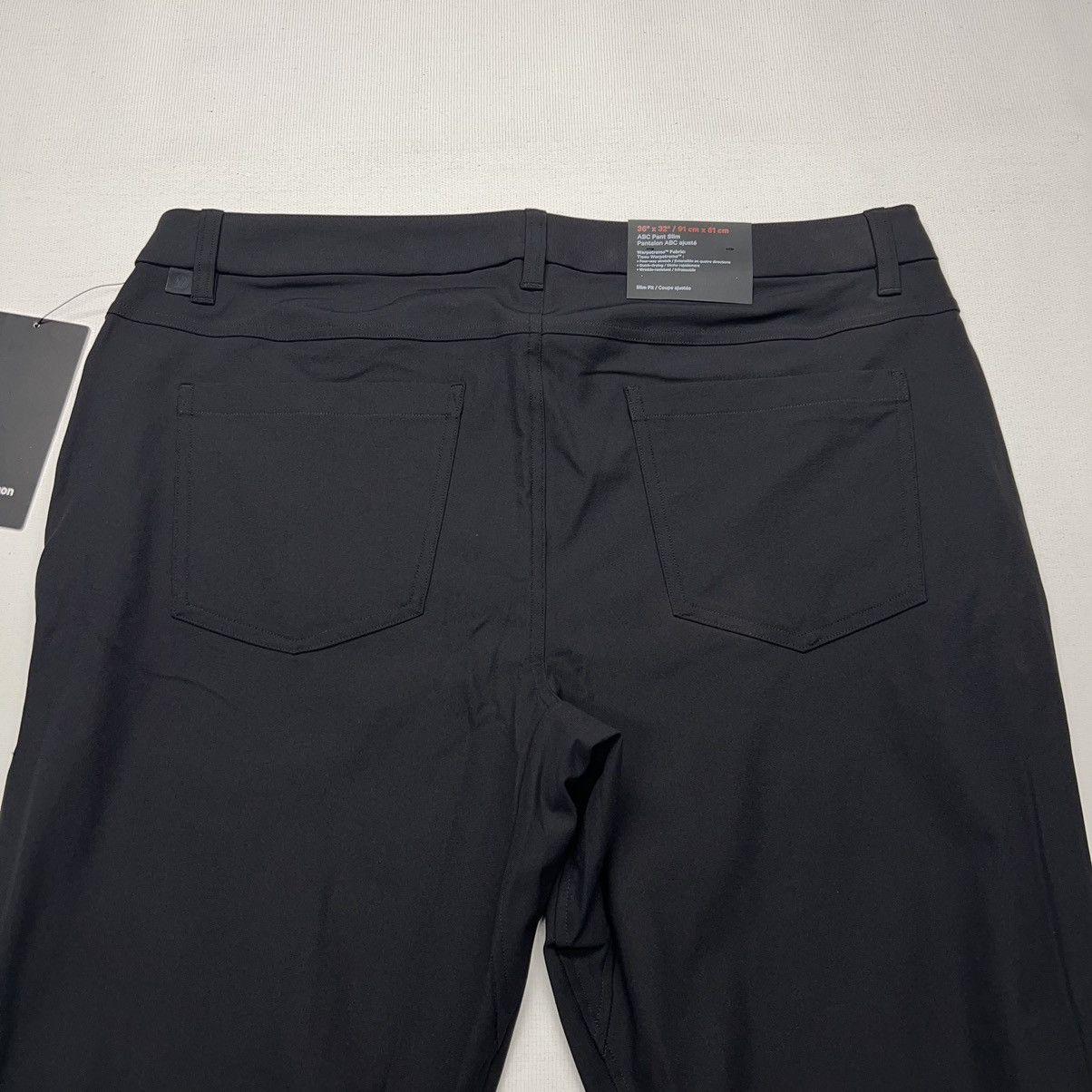 Lululemon NEW LuluLemon ABC Pants Black Slim Stretch 32L Warpstreme Size US 36 / EU 52 - 11 Thumbnail