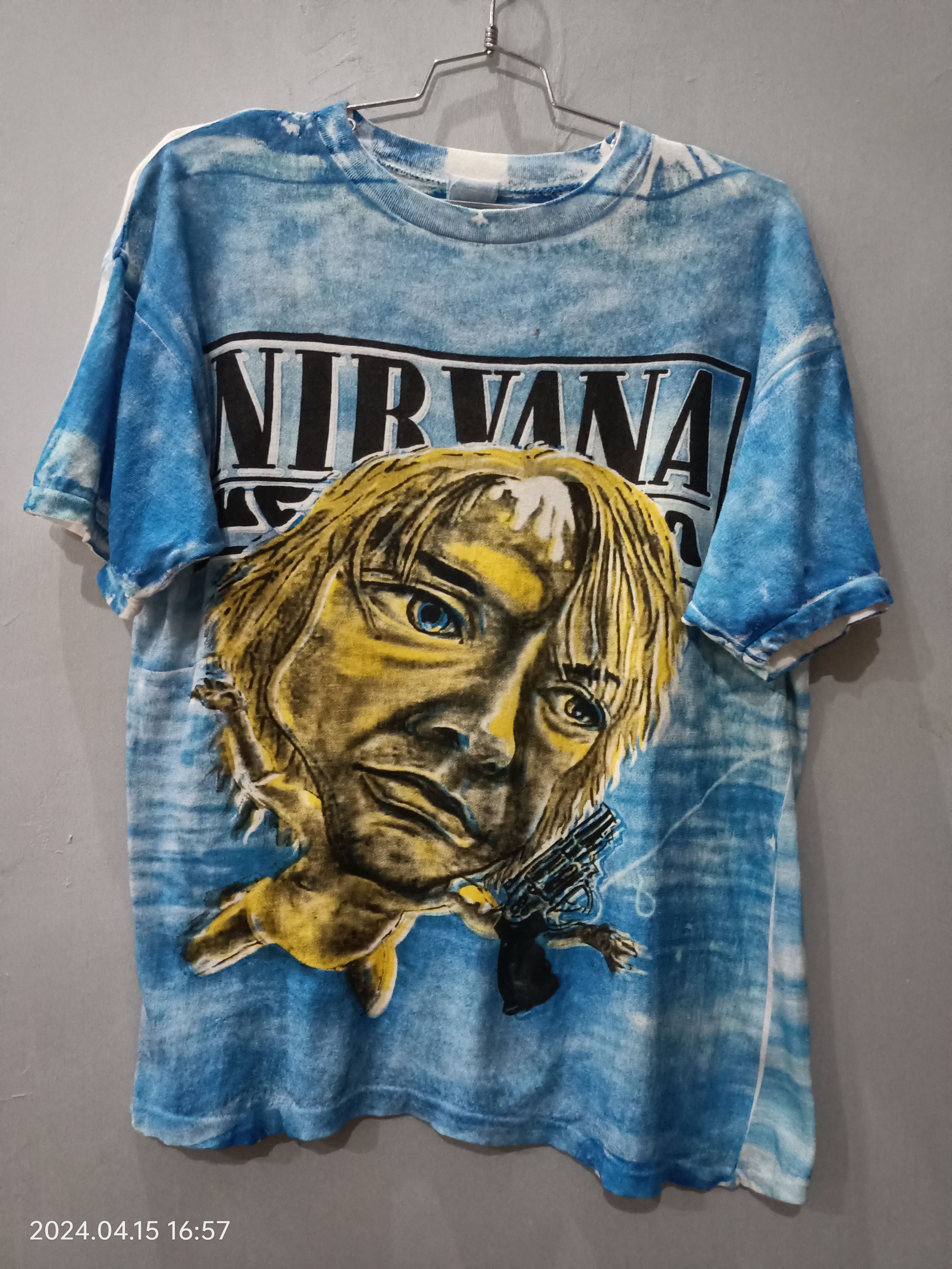 Vintage Vintage 90s Kurt Cobain Tee Bootleg | Grailed