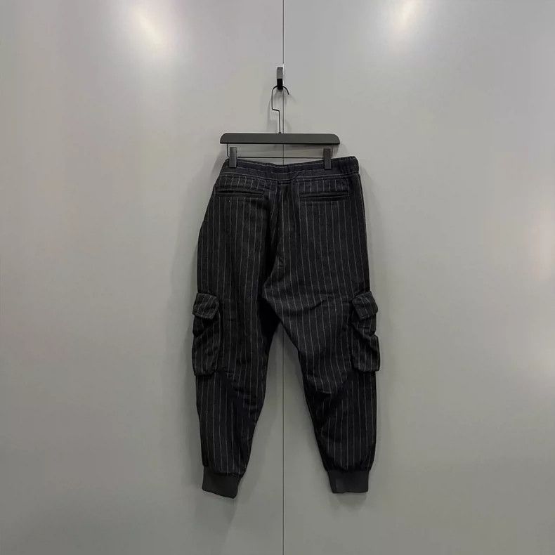 Greg Lauren greg lauren Striped pocket ankle pants 2506-Nextarrow Size US 34 / EU 50 - 2 Thumbnail