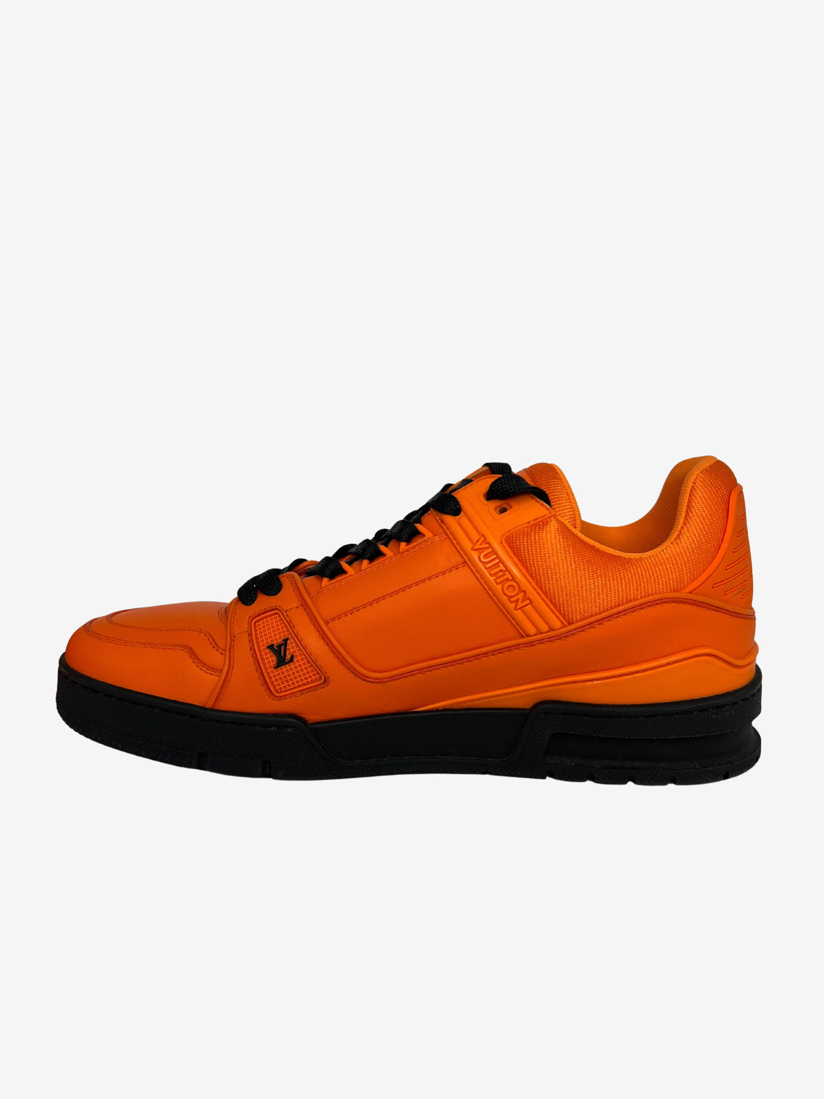 Louis Vuitton Louis Vuitton Orange Trainer Sneaker Virgil Abloh Size US 10.5 / EU 43-44 - 8 Thumbnail