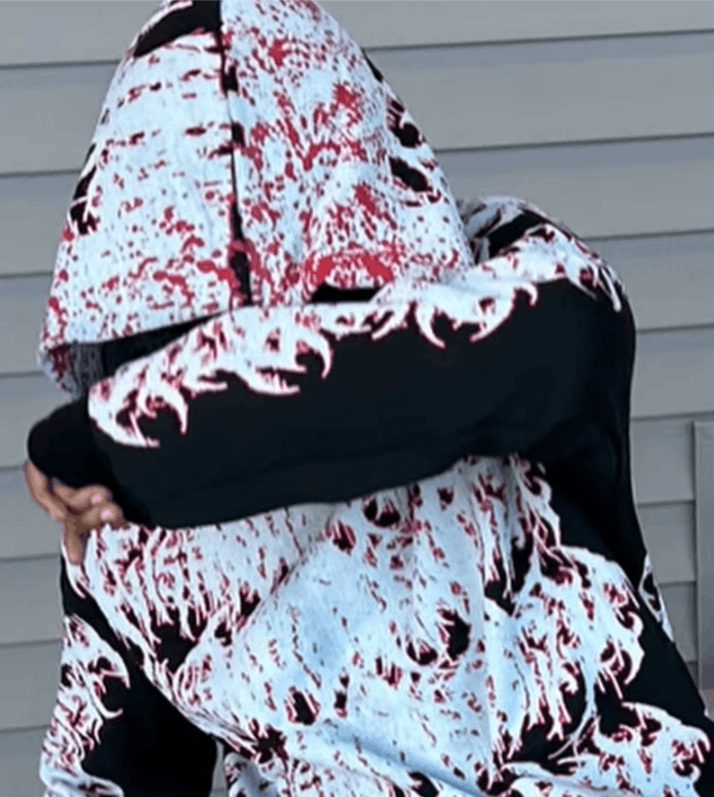 Japanese Brand Gothic punk dark style Hoodie Size US L / EU 52-54 / 3 - 9 Thumbnail