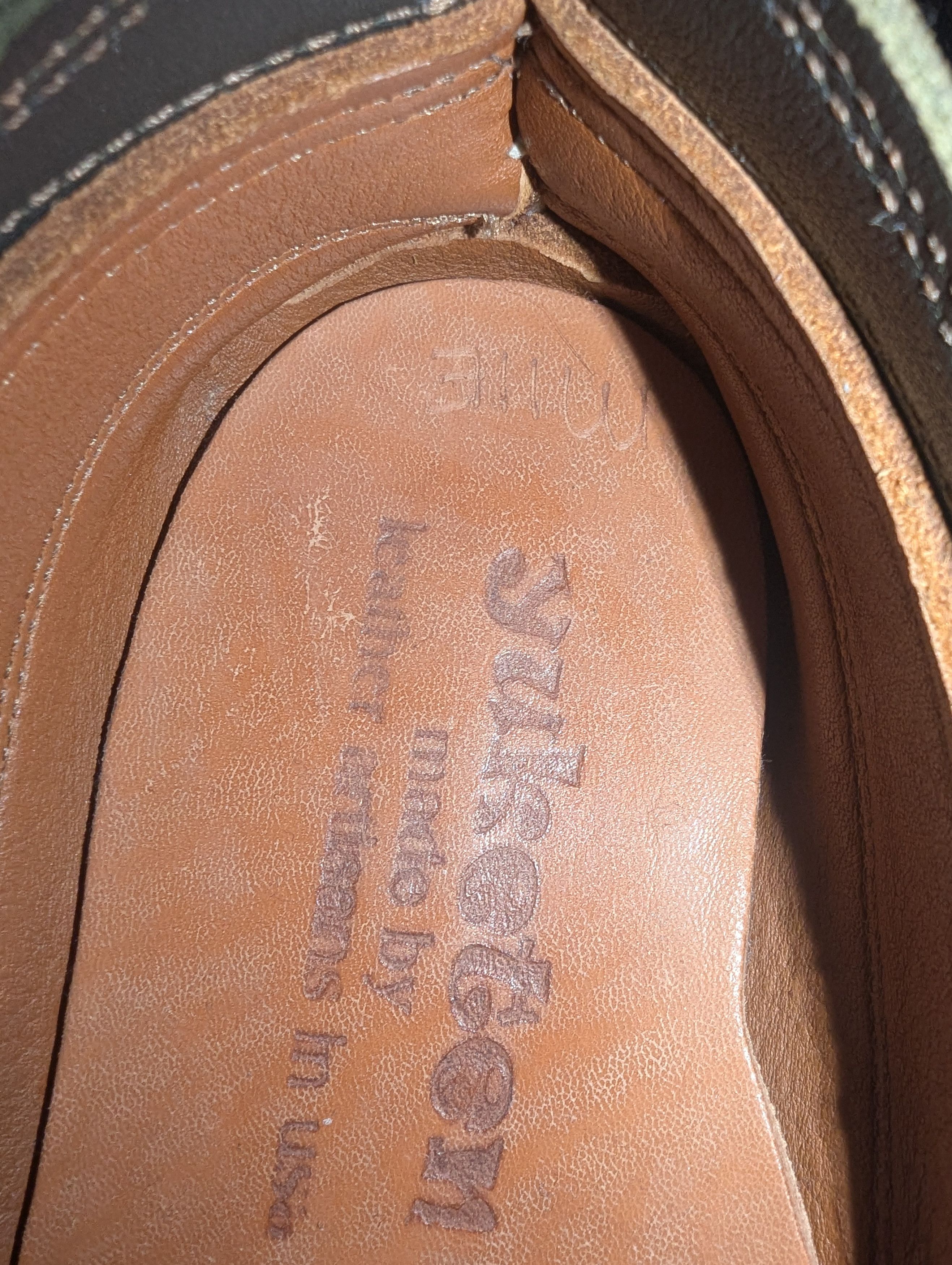 Yuketen Handsewn Maine Guide Oxford DB - FO Quatro Size US 11 / EU 44 - 15 Thumbnail
