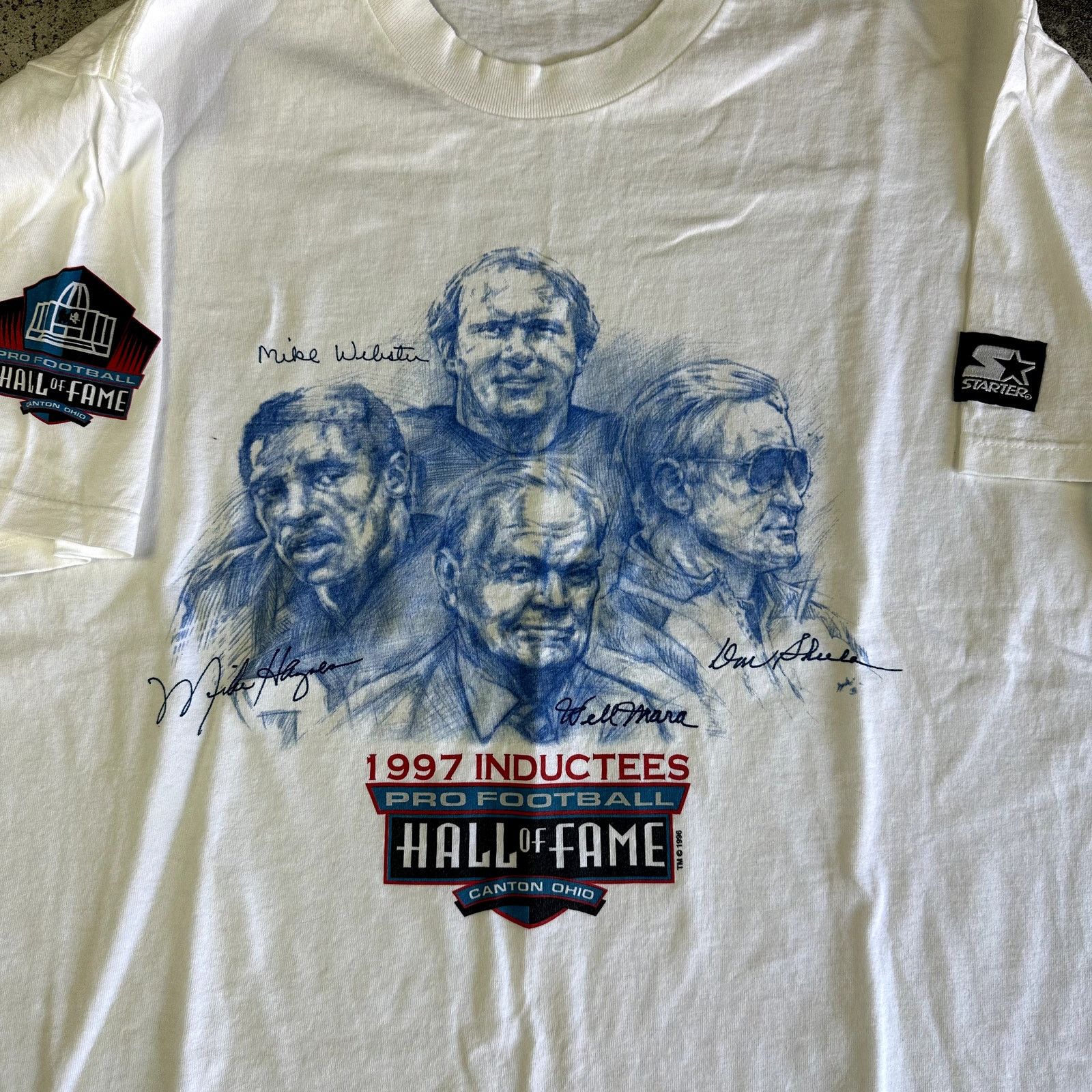 Starter 1997 Pro Football Hall of Fame Shirt Size Large Size US L / EU 52-54 / 3 - 4 Thumbnail