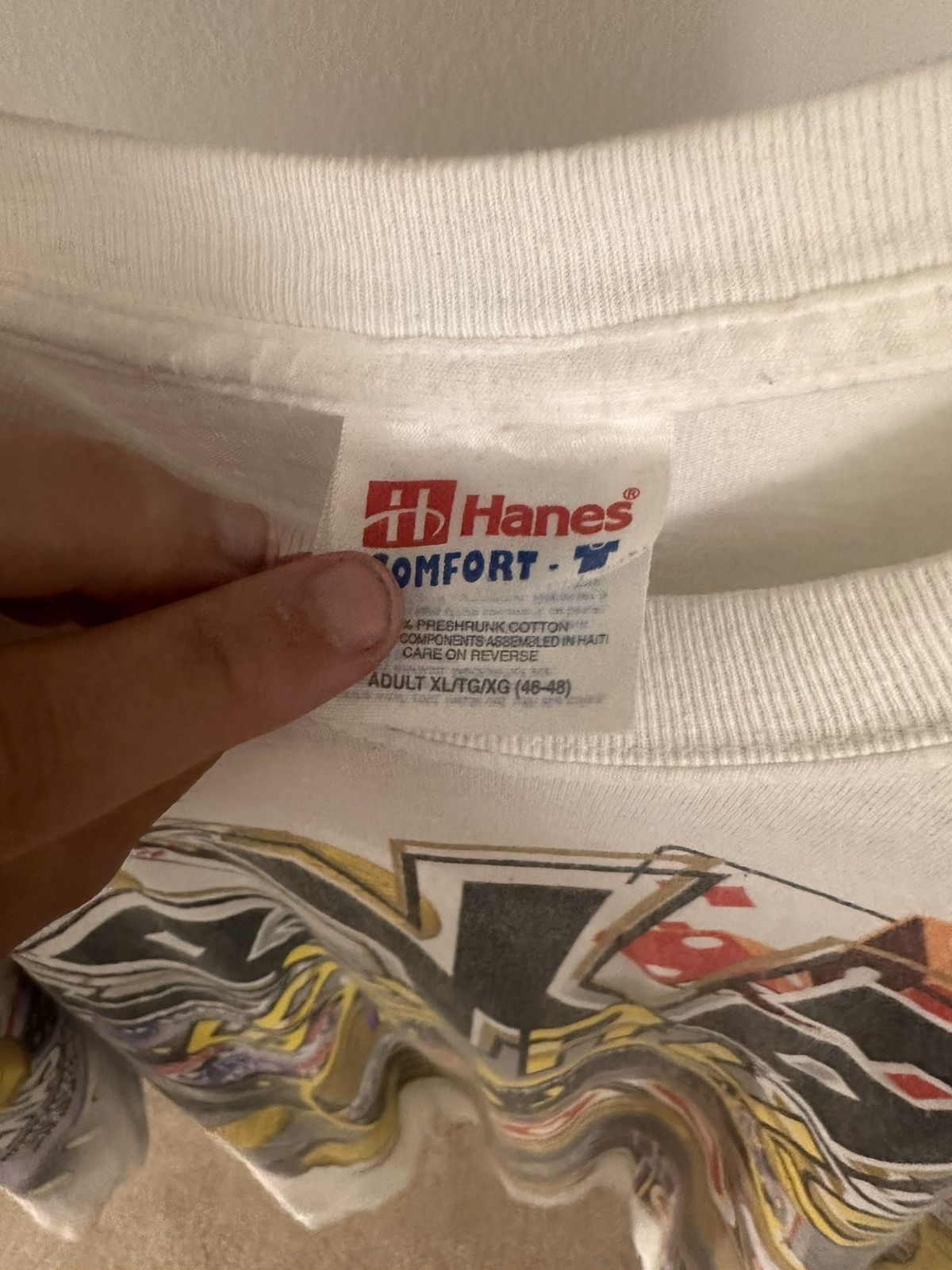 Vintage Vintage Nascar Tee Size US XL / EU 56 / 4 - 3 Thumbnail