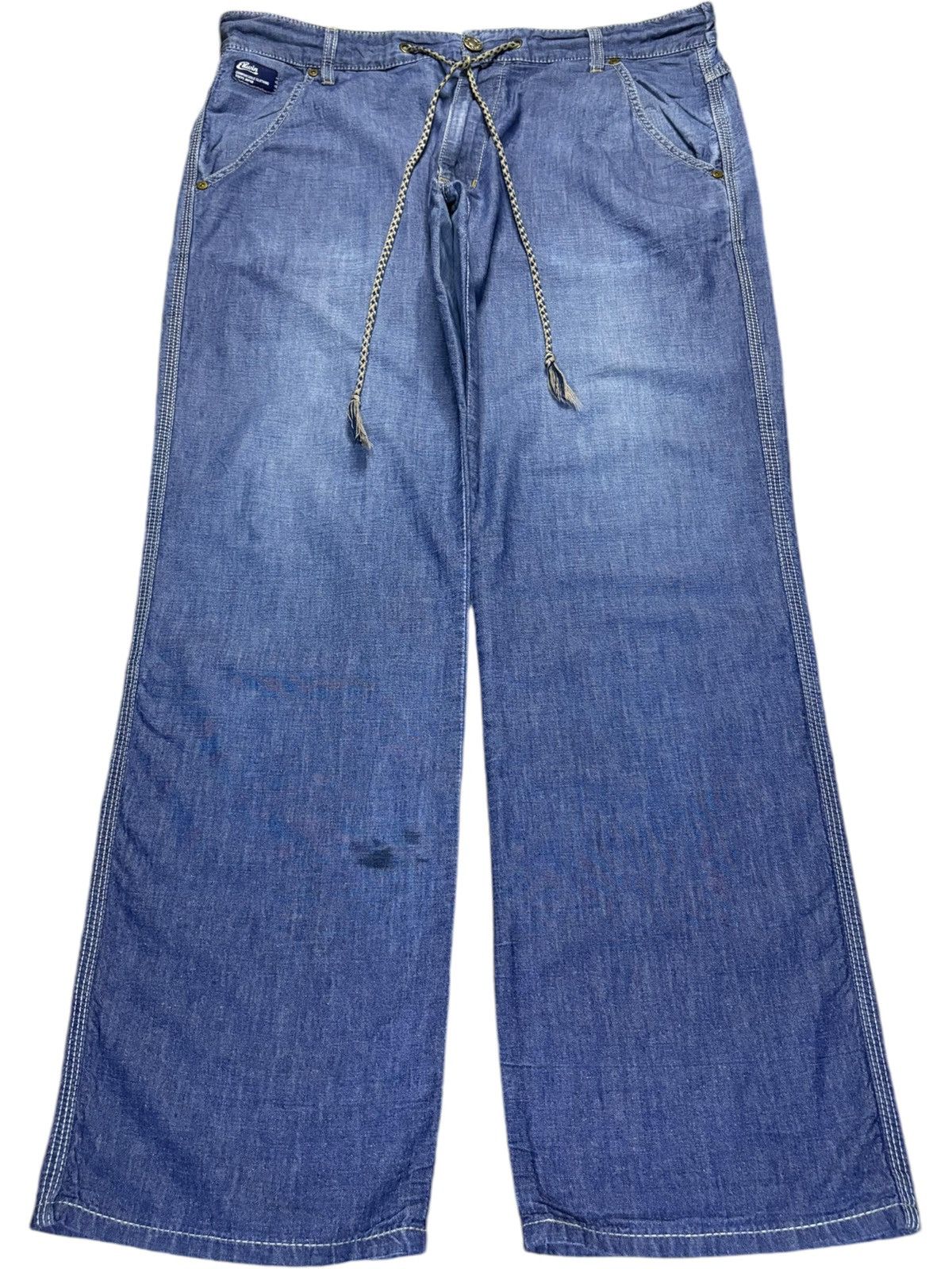 Vintage Edwin Blue Wash Sweats Style Baggy Denim Pants