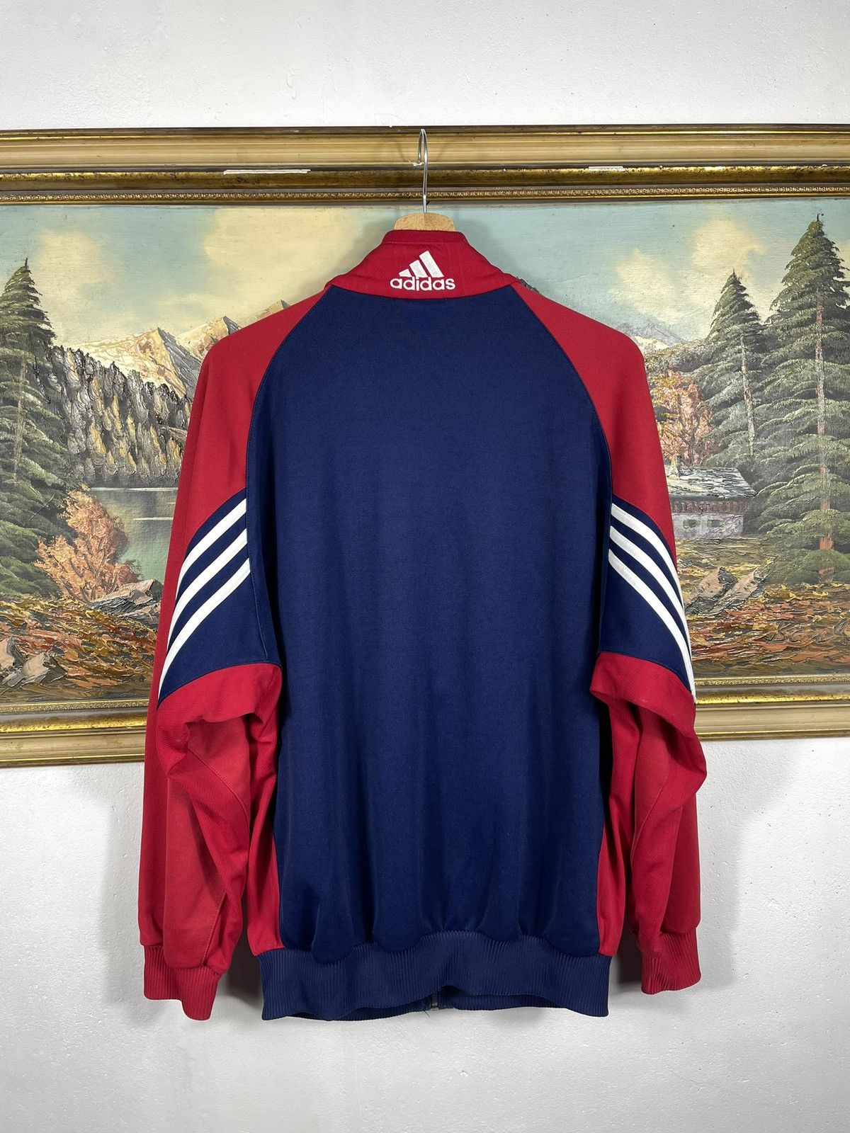 Adidas × Vintage Adidas 3 Stripes Tracksuit Retro Bayern Monachium Soccer Size US M / EU 48-50 / 2 - 8 Thumbnail
