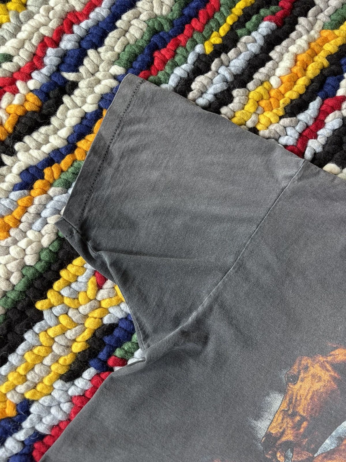 Harley Davidson × Vintage Vintage Harley Davidson Wild Spirit Faded Tee Shirt Size US XL / EU 56 / 4 - 4 Thumbnail