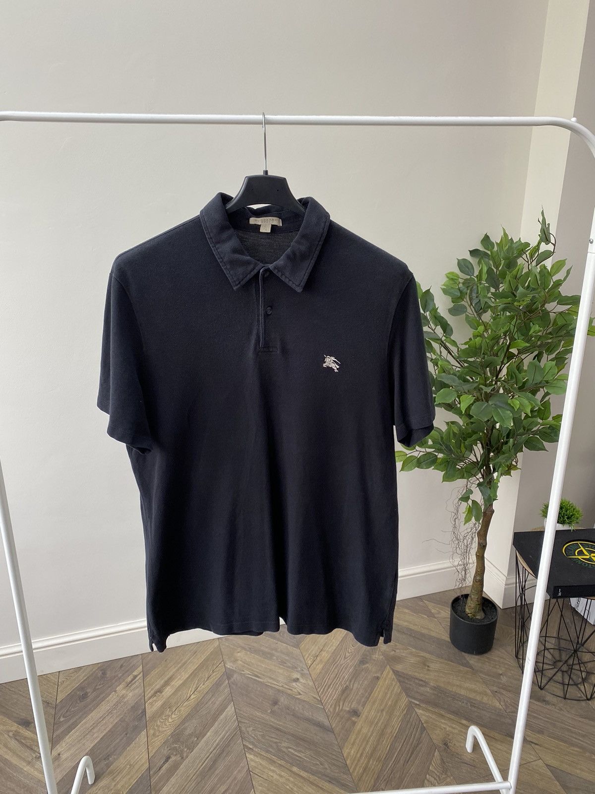 Burberry × Vintage Vintage Burberry Brit Polo T-Shirt Size US XL / EU 56 / 4 - 4 Thumbnail