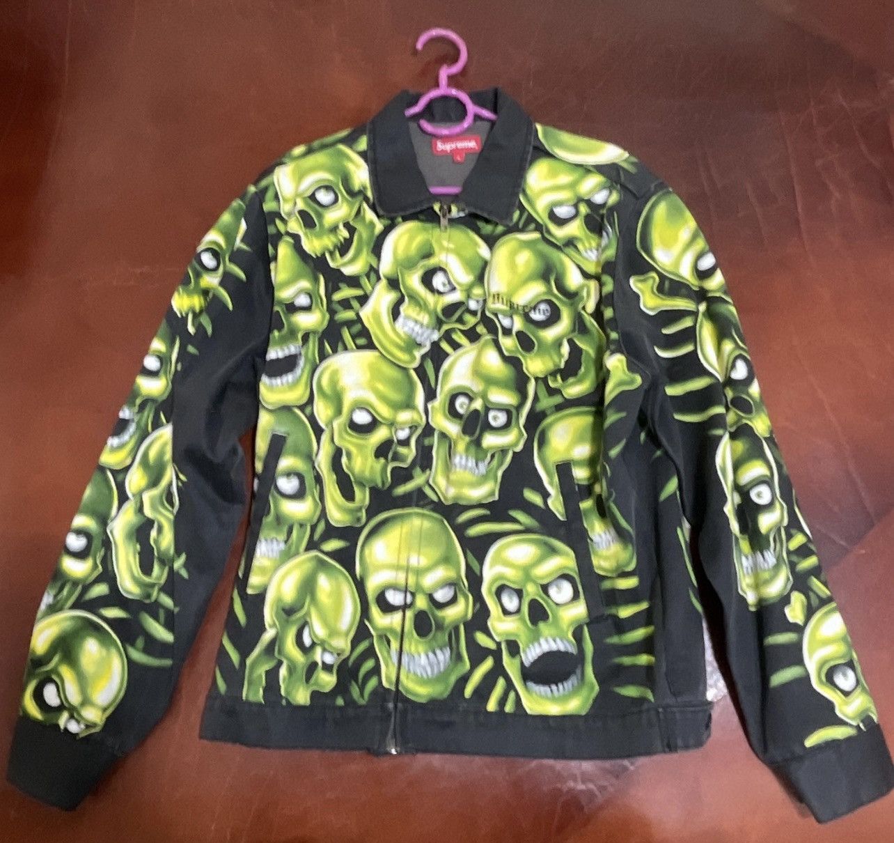 Supreme skull pile work jacket clearance multi