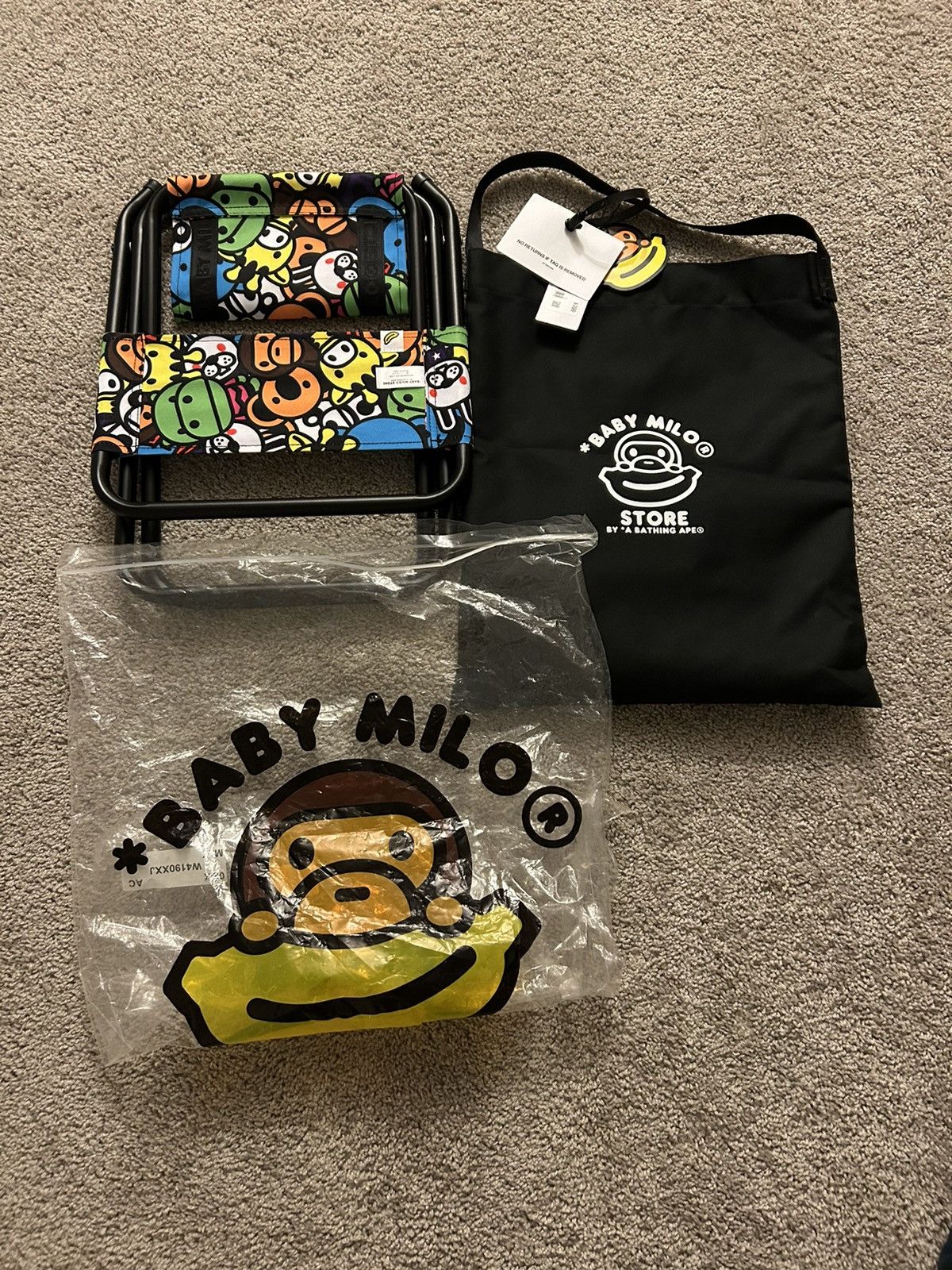 Bape A Bathing Ape BAPE Baby Milo Safari Foldable Chair Size ONE SIZE - 1 Thumbnail