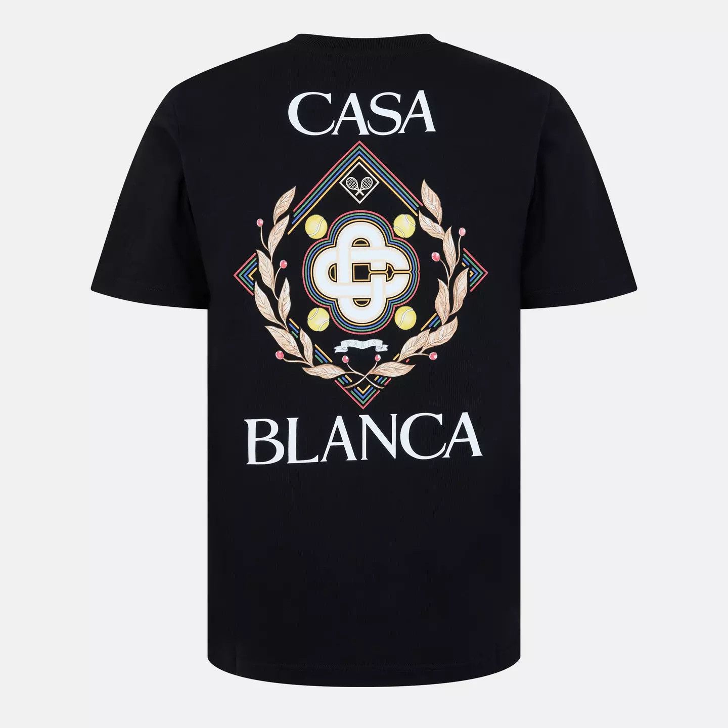 Casablanca o1g2r1mq0426 Championship Diamond T-Shirt in Black Size US XL / EU 56 / 4 - 2 Thumbnail