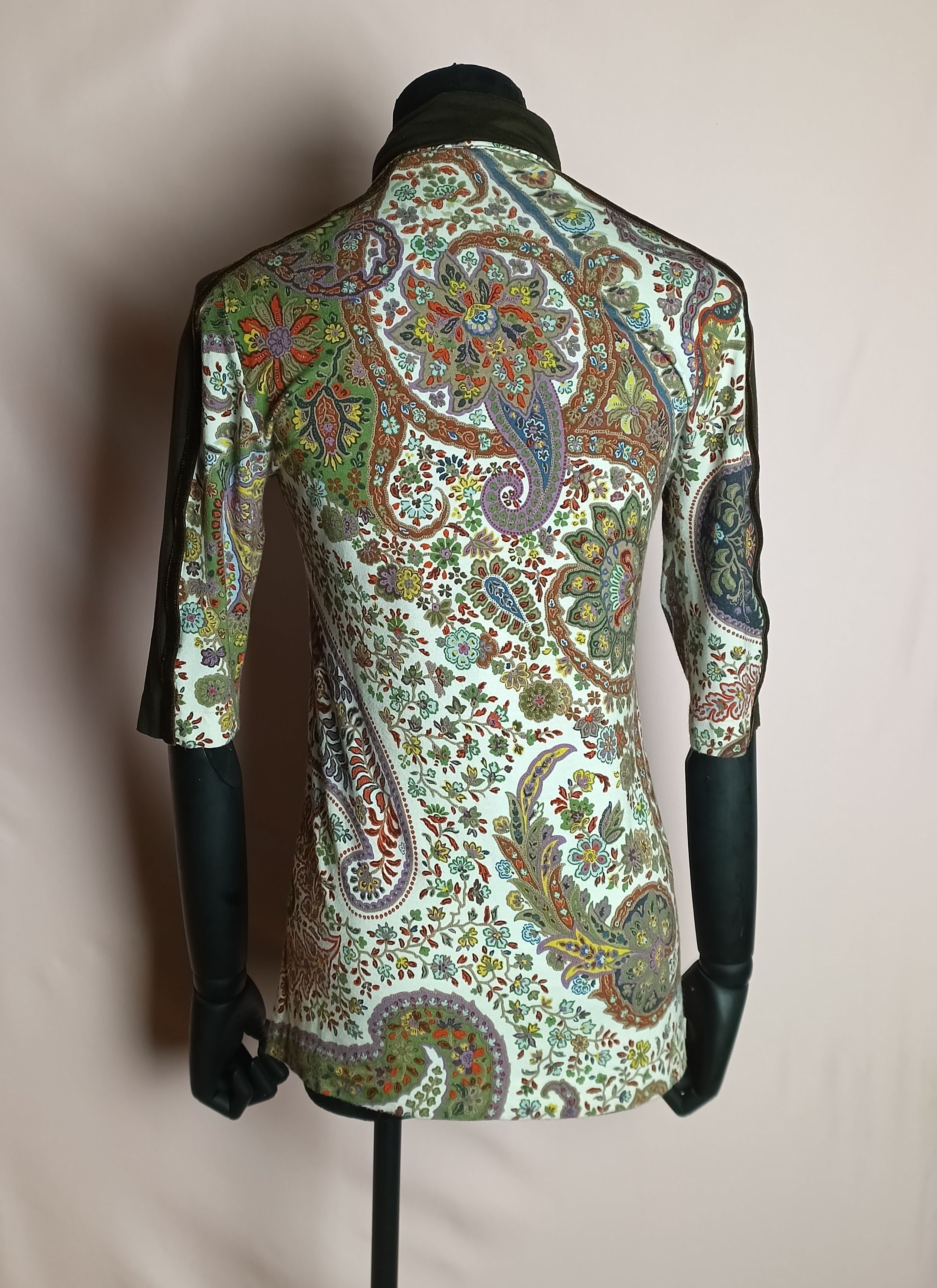 Etro ETRO Milano Paisley Print Turtleneck Top Jumper Size M / US 6-8 / IT 42-44 - 4 Thumbnail