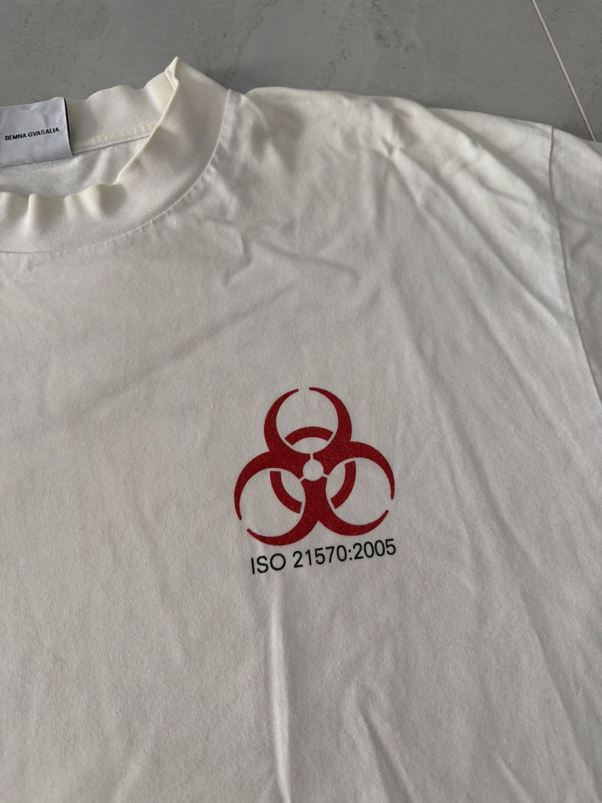 Vetements Vetements AW18 Genetically Modified White Oversized T Sz.XS Size US XS / EU 42 / 0 - 3 Thumbnail