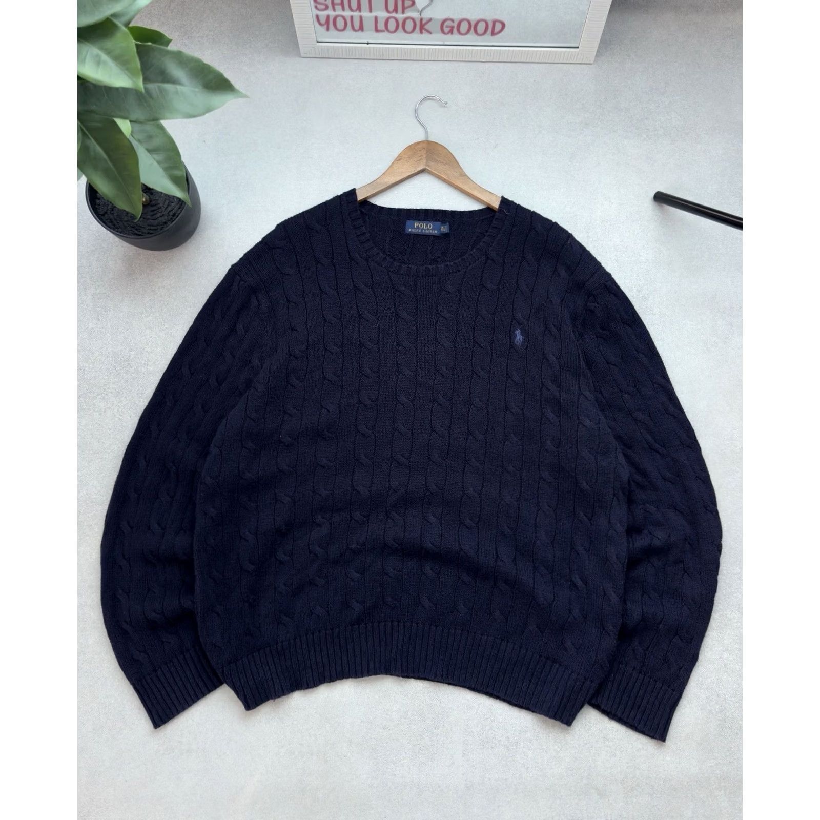 Polo Ralph Lauren Polo Ralph Lauren Sweater Blue XL Mens Pullover Knitted Old Money Crew Neck Classic Size US XL / EU 56 / 4 - 3 Thumbnail