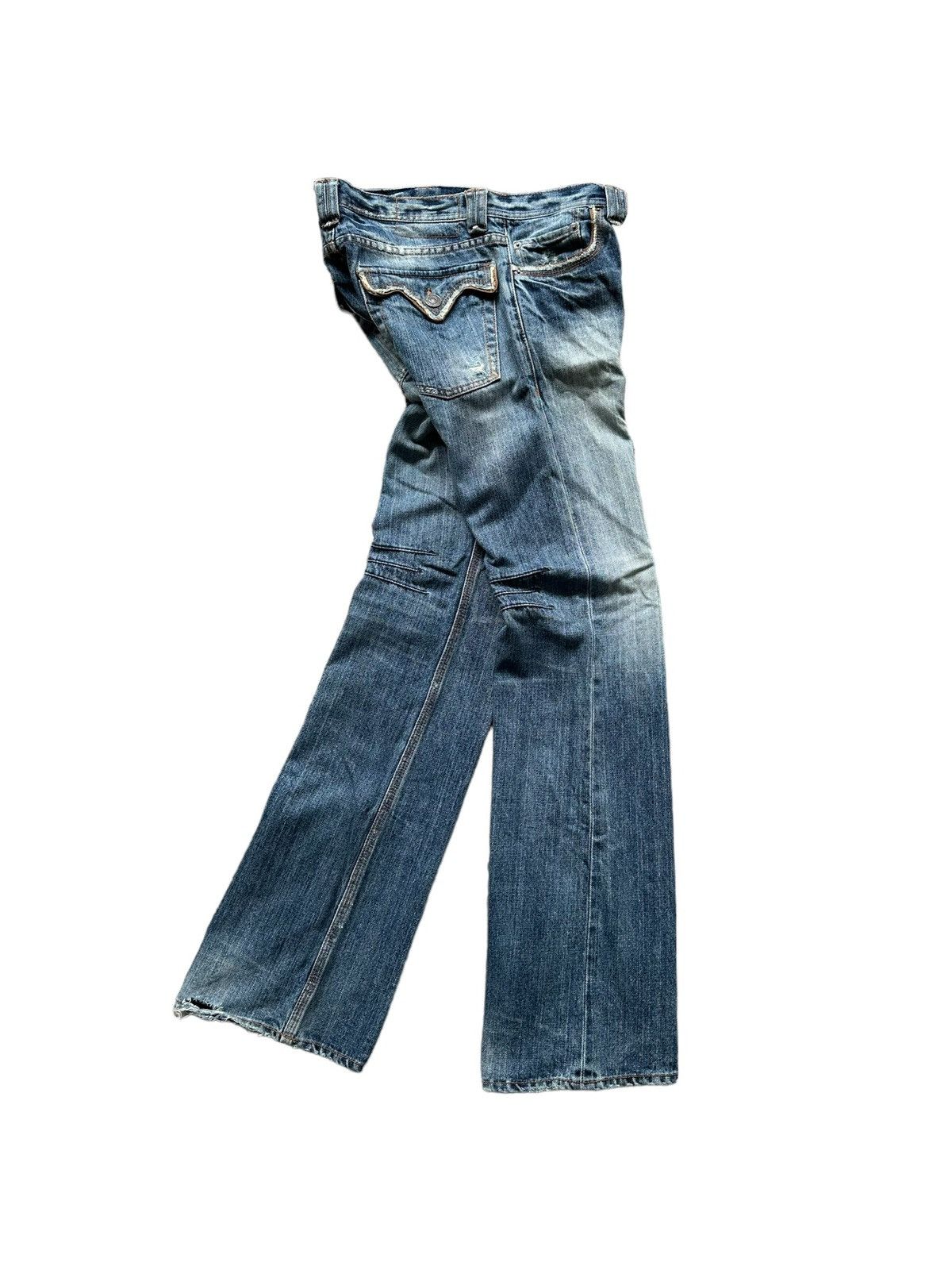5351 POUR LES HOMMES 00s EDGE by Rupert Japanese rocker denim Size US 31 - 3 Thumbnail