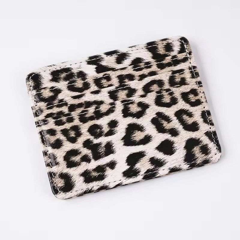 Japanese Brand Y2k cheetah leopard print wallet cardholder Size ONE SIZE - 4 Thumbnail