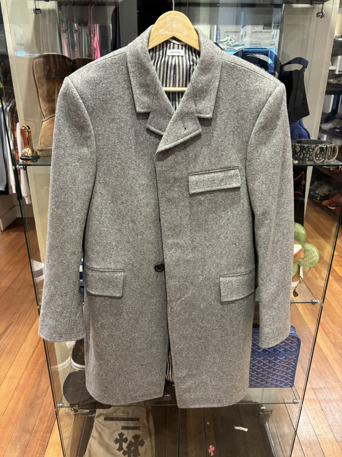 Thom Browne Thom Browne Wool Coat Size US XXS / EU 40 - 1 Thumbnail