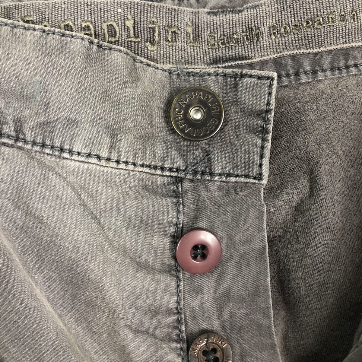 Napapijri 🔥Bush Cargo Pants Multi Pocket Hunting Napapijri Size US 34 / EU 50 - 13 Thumbnail