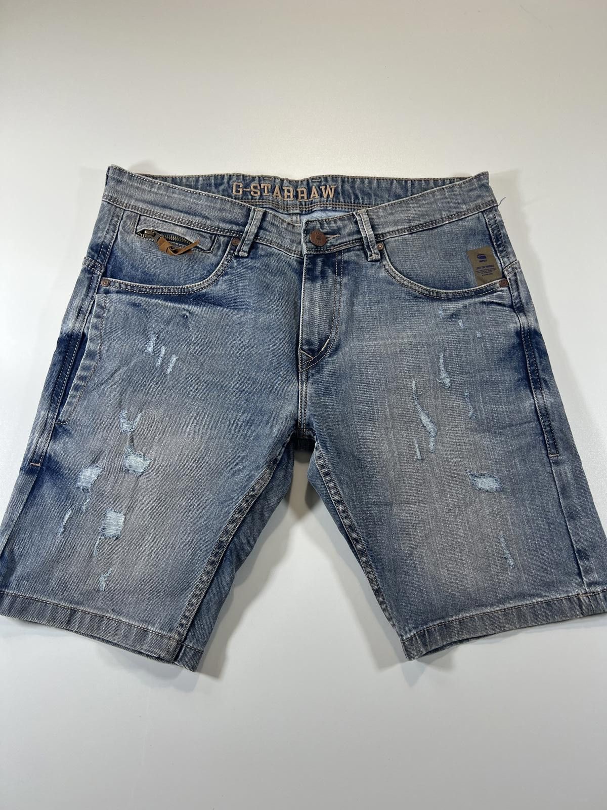 Other G-Star RAW Distressed Denim Shorts 32 Size US 32 / EU 48 - 1 Thumbnail