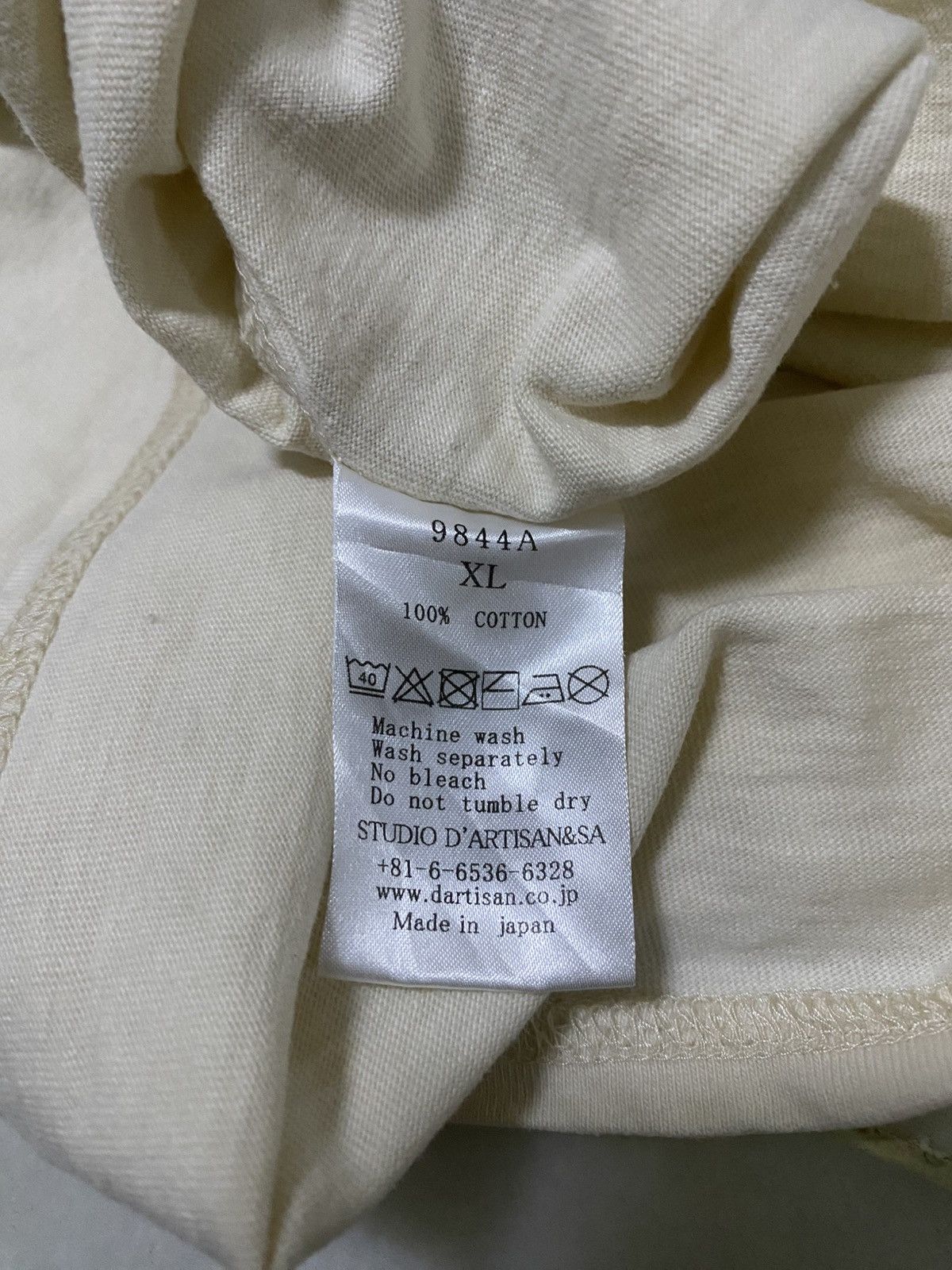 Studio D'Artisan Studio Dartisan Raglan 3/4 sleeve Size US L / EU 52-54 / 3 - 6 Thumbnail
