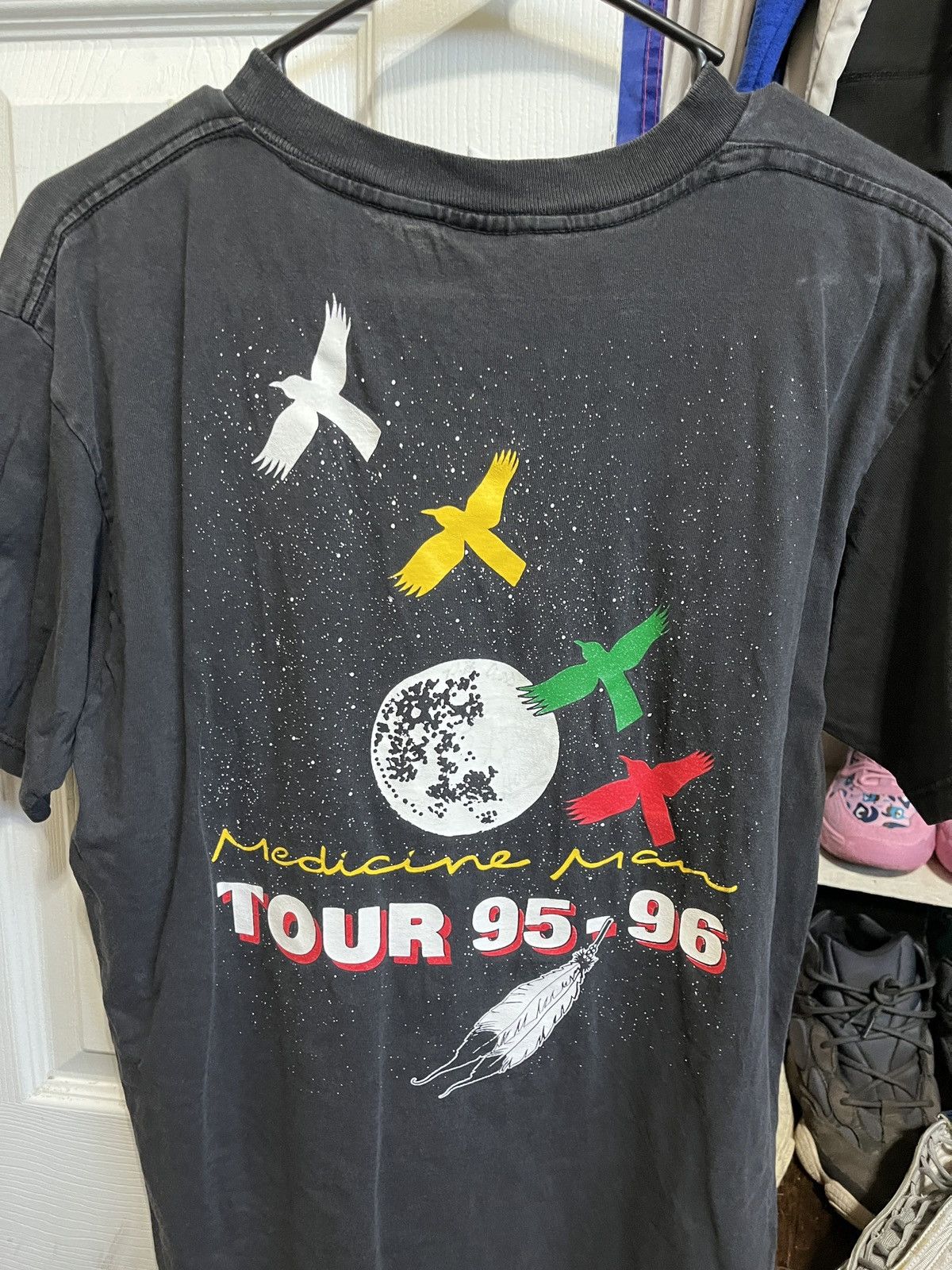 Vintage Black foot tee Size US M / EU 48-50 / 2 - 2 Thumbnail