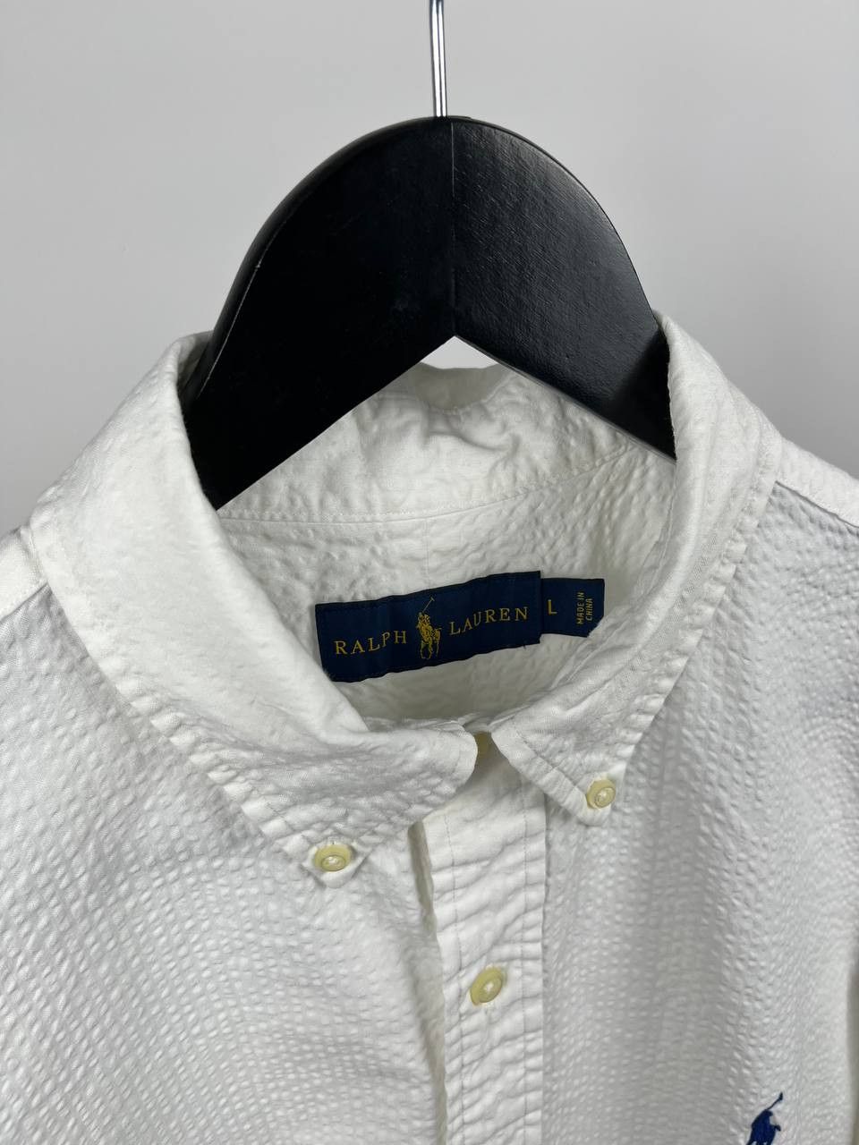 Polo Ralph Lauren Polo Ralph Lauren Mens Short Sleeve White Shirt Size L Size US L / EU 52-54 / 3 - 5 Thumbnail