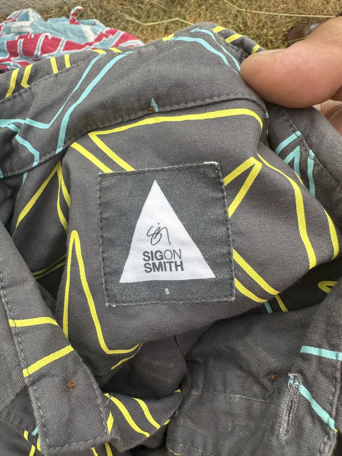 Other Sig On Smith Sig Zane Men's Small Multi Color Abstract Size US S / EU 44-46 / 1 - 4 Thumbnail
