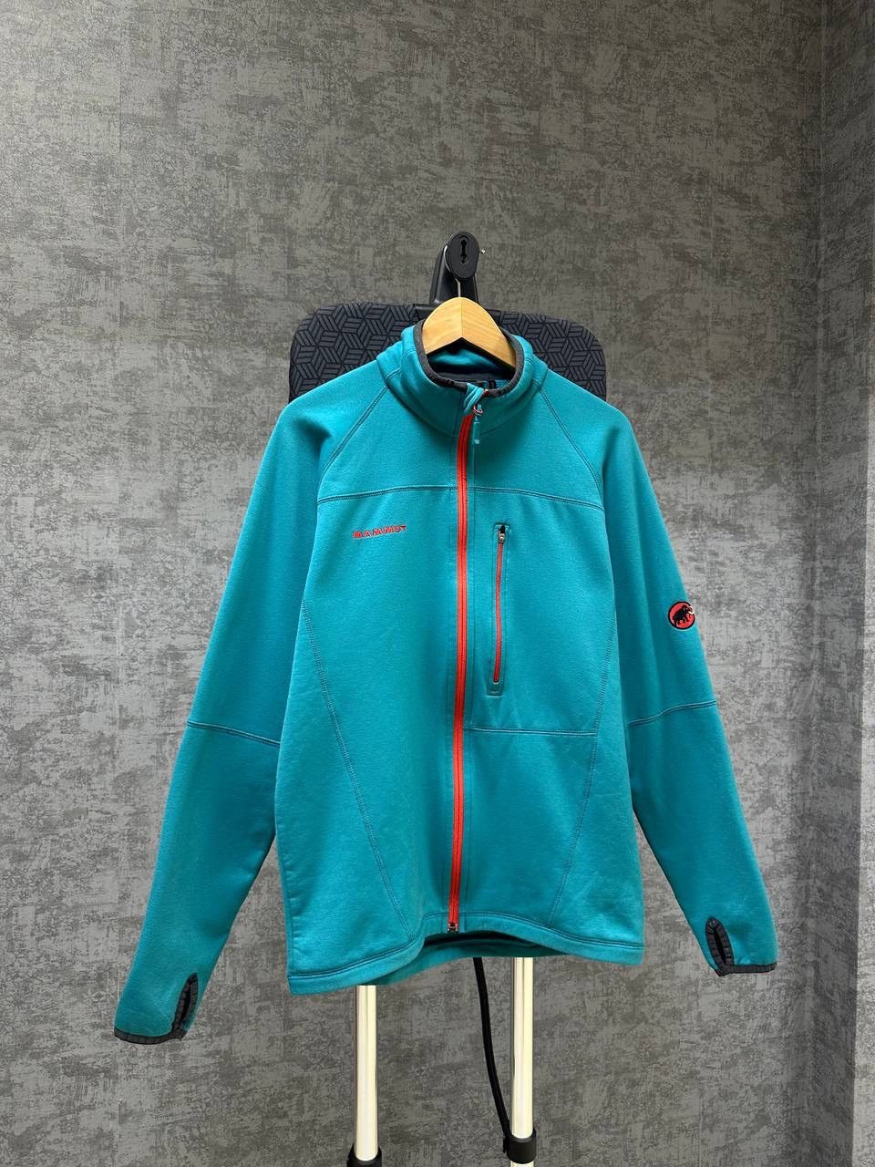 Mammut × Vintage Vintage Mammut Polartec Outdoor Zip Hoodie Big Logo Size US XL / EU 56 / 4 - 2 Thumbnail