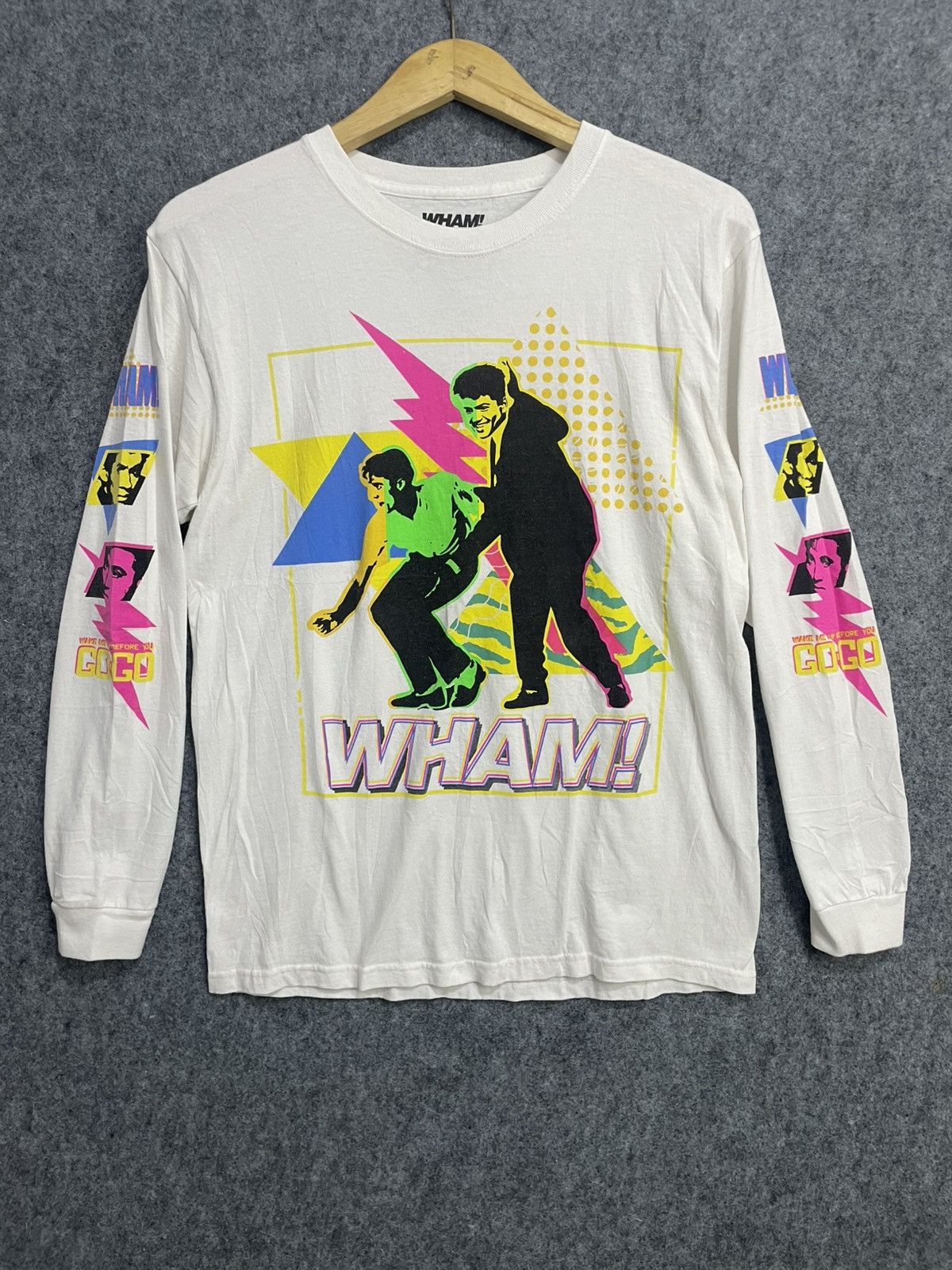 Band Tees Wham Long Sleeve T-Shirt Size US M / EU 48-50 / 2 - 1 Thumbnail