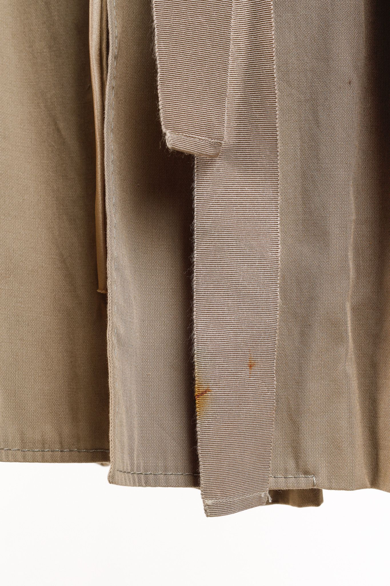 Other Sharon Wauchob Khaki Cotton Twill Tie-Waist Coat Size M / US 6-8 / IT 42-44 - 8 Thumbnail