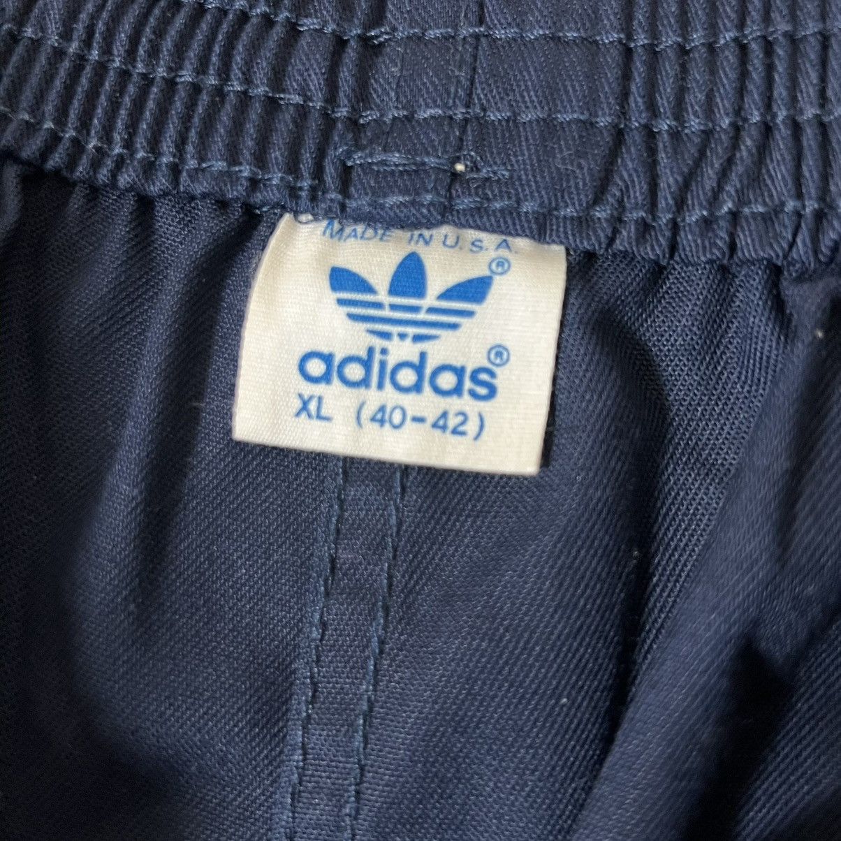Adidas Vintage Adidas Pants sz XL Blue Red Stripe Track Made in USA Size US 28 / EU 44 - 5 Thumbnail