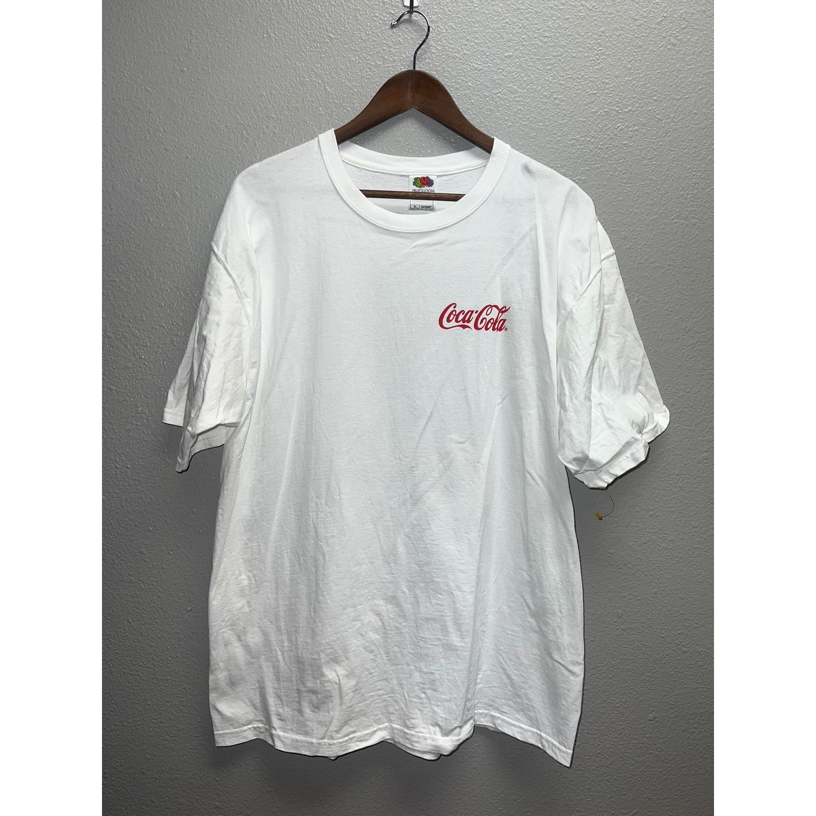 Fruit Of The Loom Vintage Pentathlon Shirt 2004 Pacaf Pac Five Coca Cola Coke Size US XL / EU 56 / 4 - 1 Thumbnail