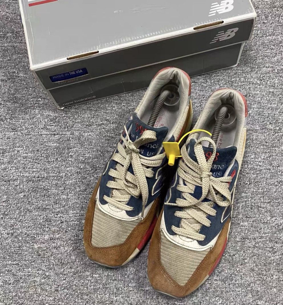 New Balance New Balance x J.Crew M998HTB Co-branded Sneakers J16 Size US 8.5 / EU 41-42 - 2 Thumbnail