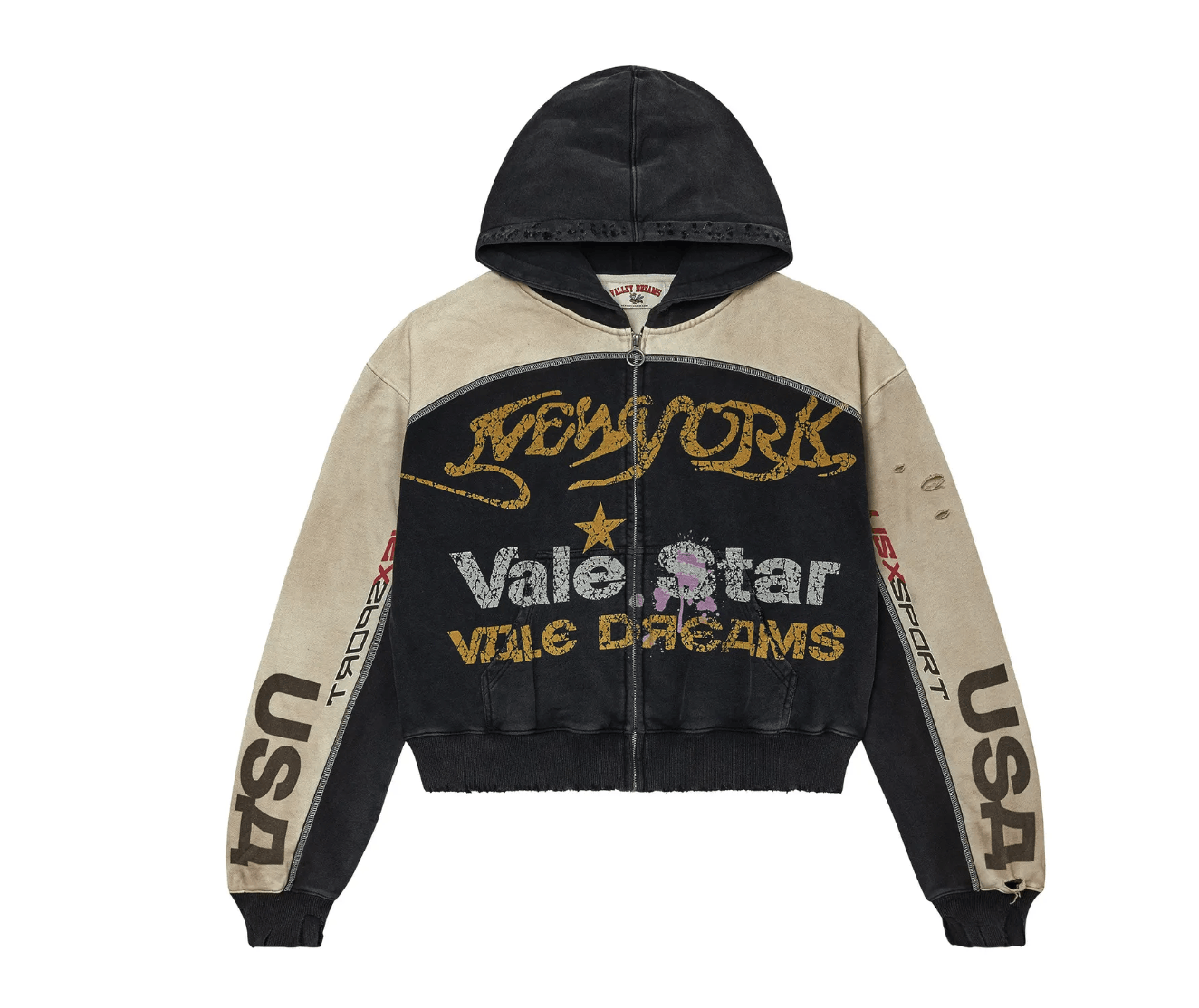 Other 🔥🔥Vale Forever Vale Star Zip Up 'Dest/Black/Tan' Size S Size US S / EU 44-46 / 1 - 1 Thumbnail