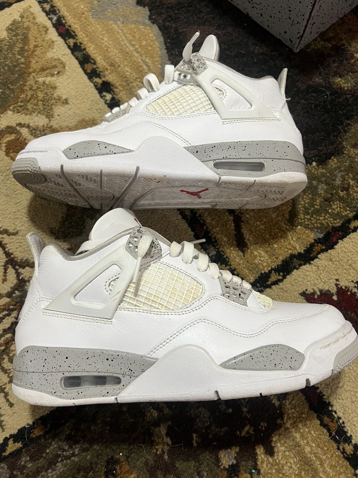 Jordan Brand Jordan 4 Retro White Oreo CT8527 100 Size US 8.5 / EU 41-42 - 1 Thumbnail