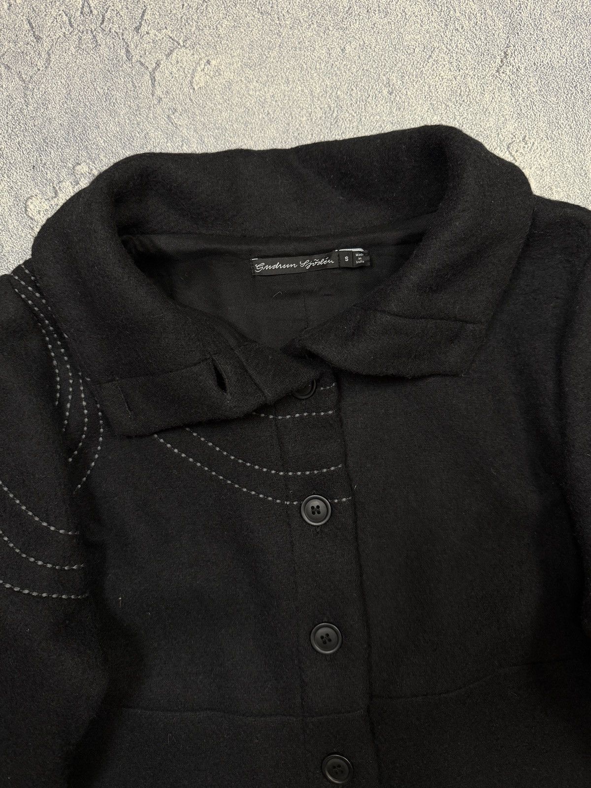 Other Gudrun Sjoden Long Wool Coat Overcoat Mens Size US S / EU 44-46 / 1 - 6 Thumbnail