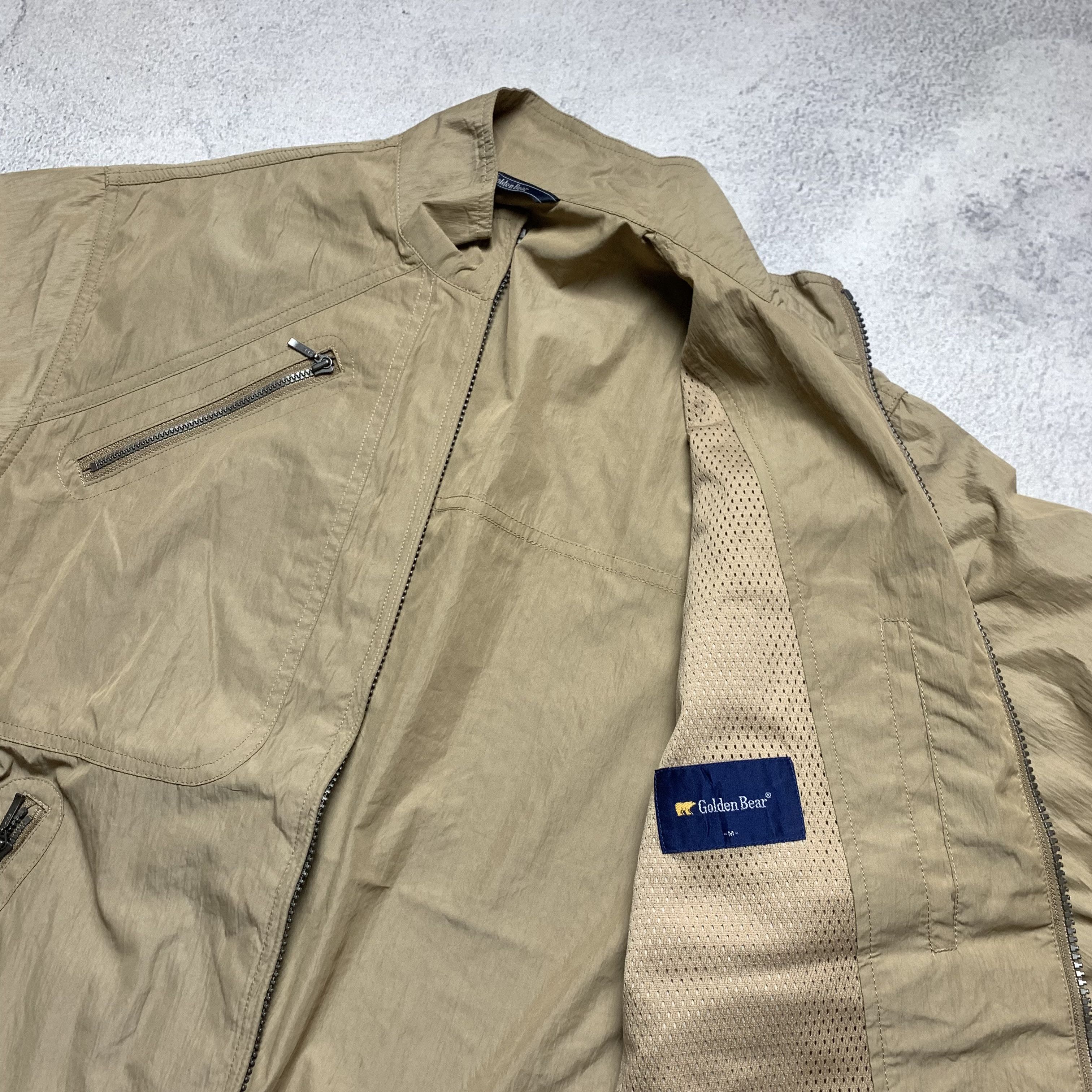 Japanese Brand Golden Bear Multi Zipper Tactical Pocket Jacket Tech Size US M / EU 48-50 / 2 - 6 Thumbnail
