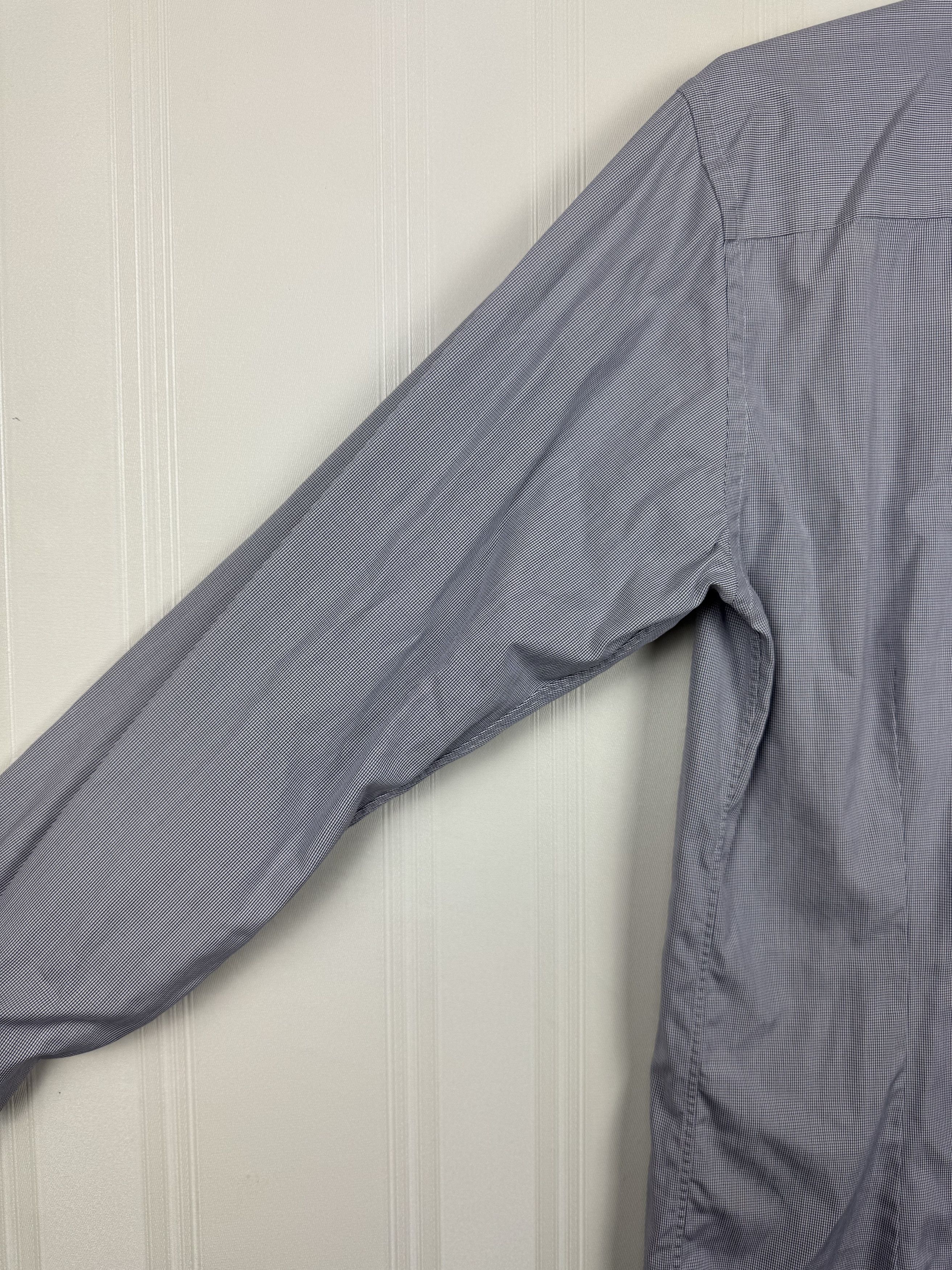 Eton Eton Blue Slim Fit Shirt Size 38 100% Cotton Size US M / EU 48-50 / 2 - 5 Thumbnail
