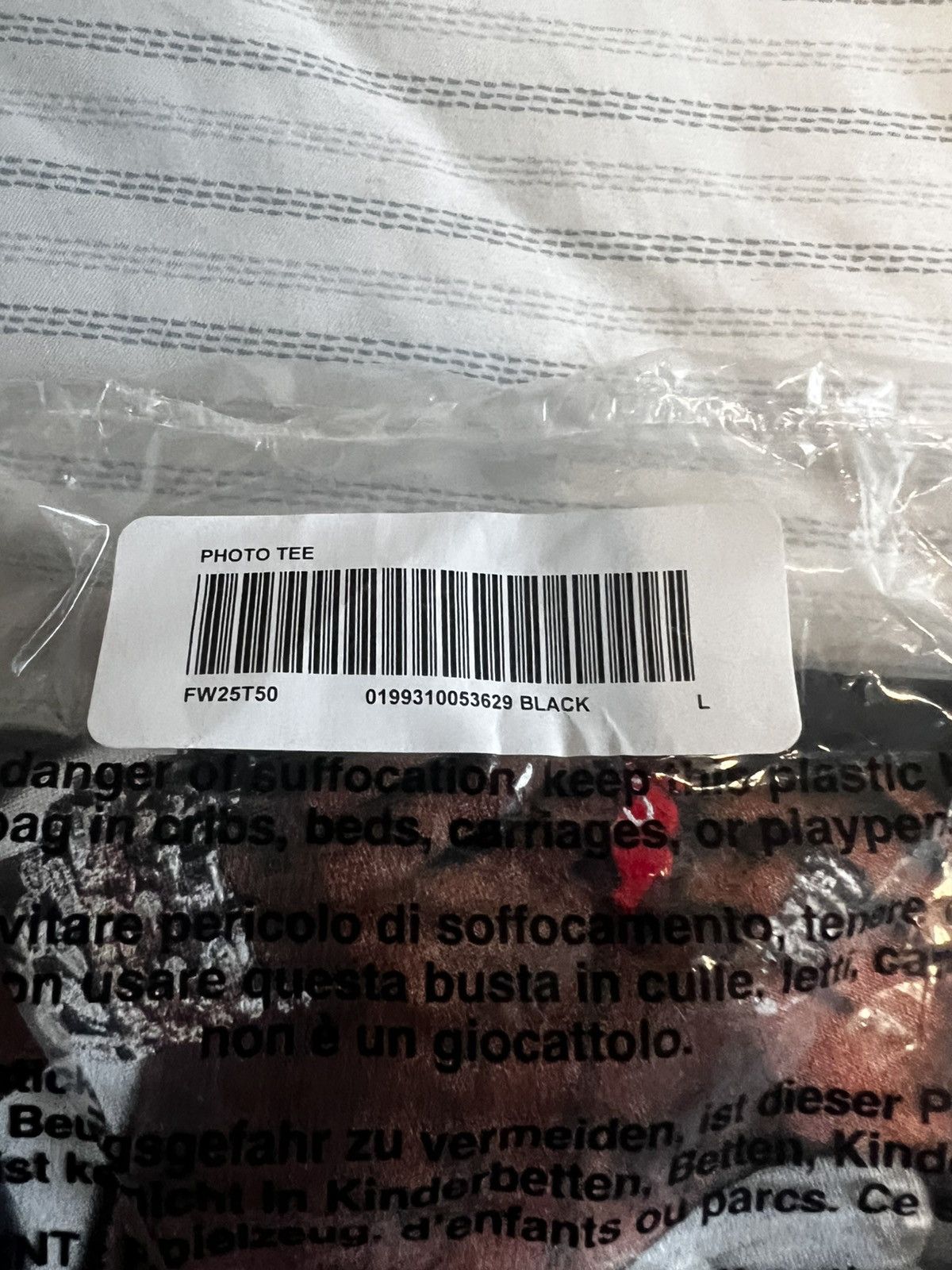 Supreme Supreme Carti photo tee Size US L / EU 52-54 / 3 - 5 Thumbnail