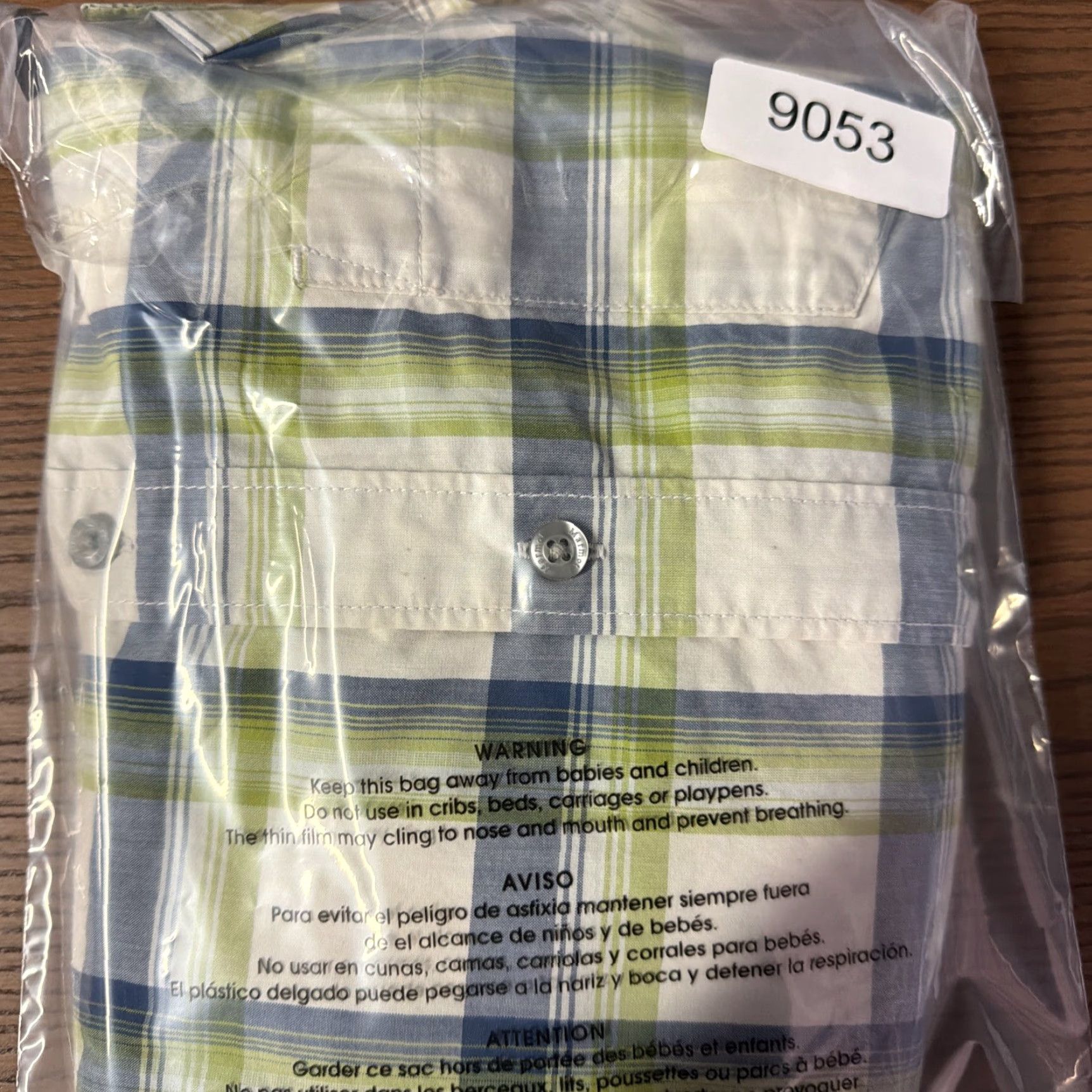Marmot Marmot Shirt Mens Medium Blue Green Plaid Short Sleeve Button Up Hiking Outdoor Size US M / EU 48-50 / 2 - 4 Thumbnail