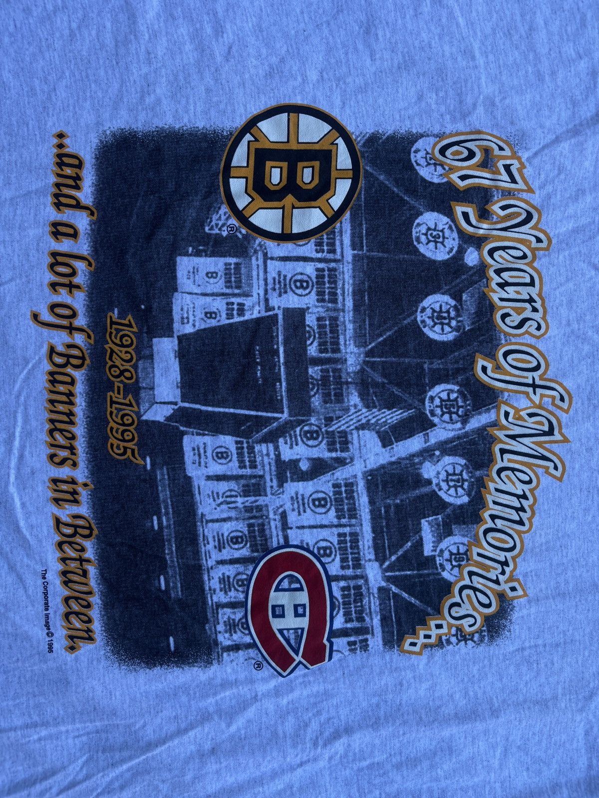 NHL Vintage 1995 Lee NHL Bruins “The Last Hurrah” T-Shirt Sz XXL Size US XXL / EU 58 / 5 - 4 Thumbnail