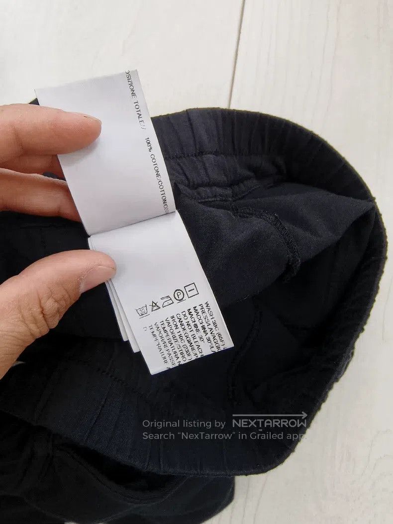 Rick Owens RICK OWENS size XS Black Loose Fit Crotch Drop Pants Size US 27 - 7 Thumbnail