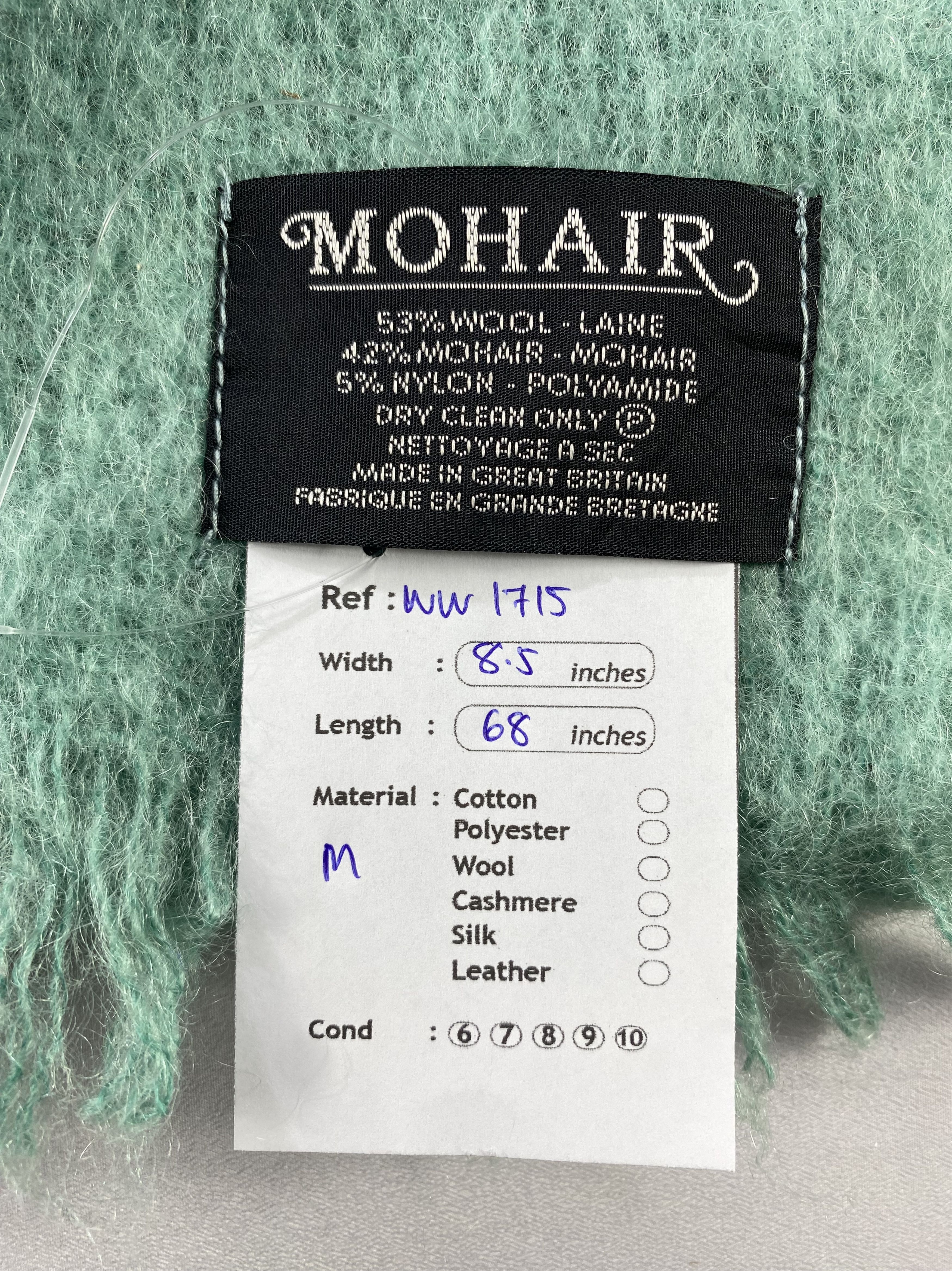 Vintage Vintage Mohair Scarf / Muffler / Neckwear Size ONE SIZE - 7 Thumbnail