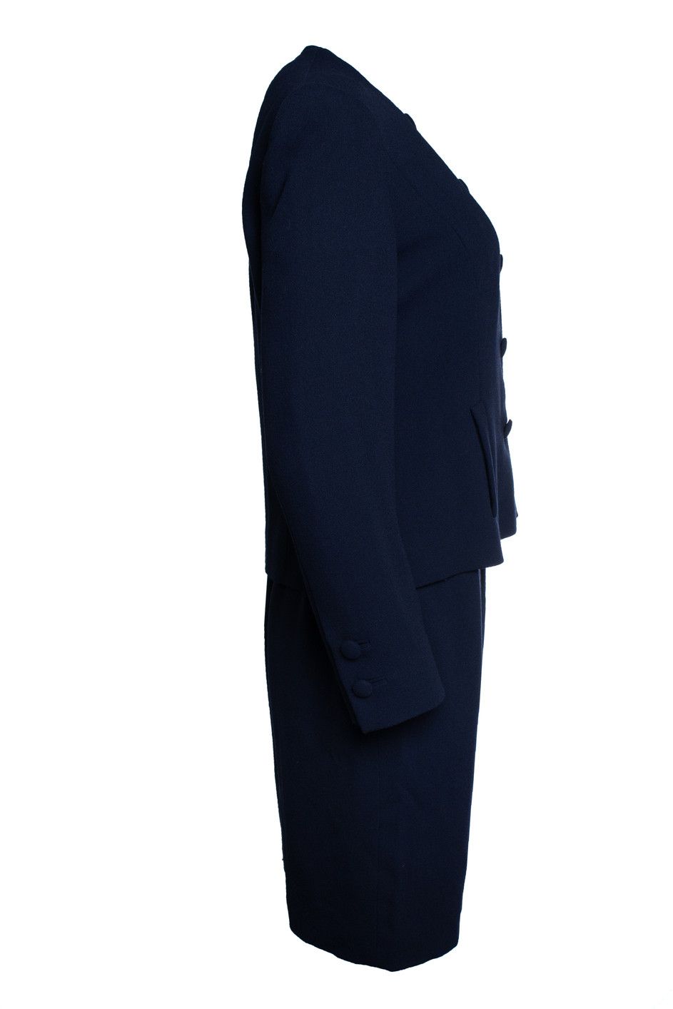 Other Jan Taminiau, Two piece suit in dark navy Size M / US 6-8 / IT 42-44 - 5 Thumbnail