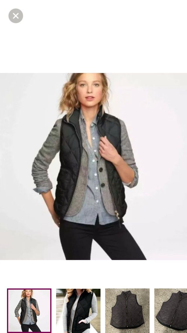 J.Crew J Crew Excursion Down Puffer Vest Large Size L / US 10 / IT 46 - 1 Thumbnail
