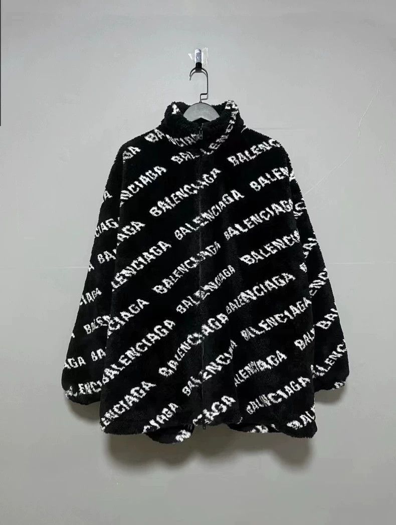 Balenciaga Balenciaga full printed teddy jacket-2506 Size US XS / EU 42 / 0 - 1 Thumbnail