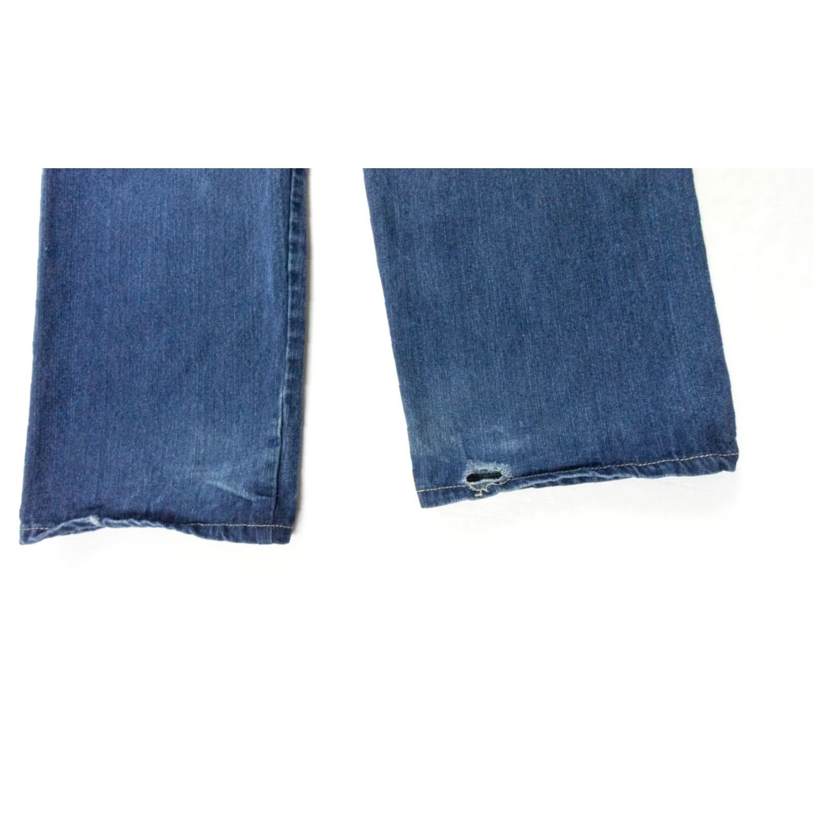 Vintage VINTAGE 5ive Jungle Jeans Wide Leg Adult 40x30 Blue Denim Y2K Mens Size US 40 / EU 56 - 3 Thumbnail