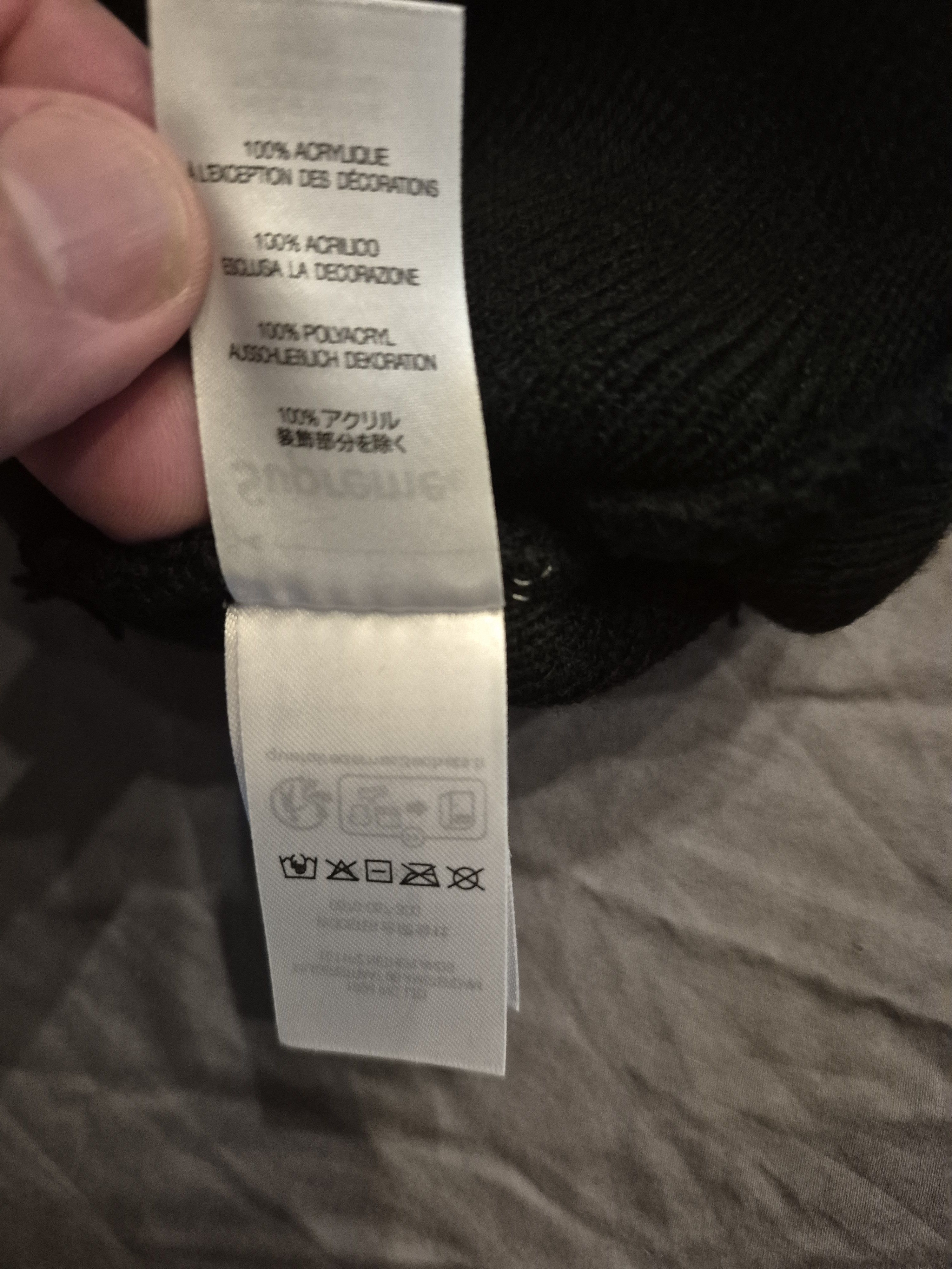 Supreme Supreme MF Doom Black Beanie Size ONE SIZE - 5 Thumbnail