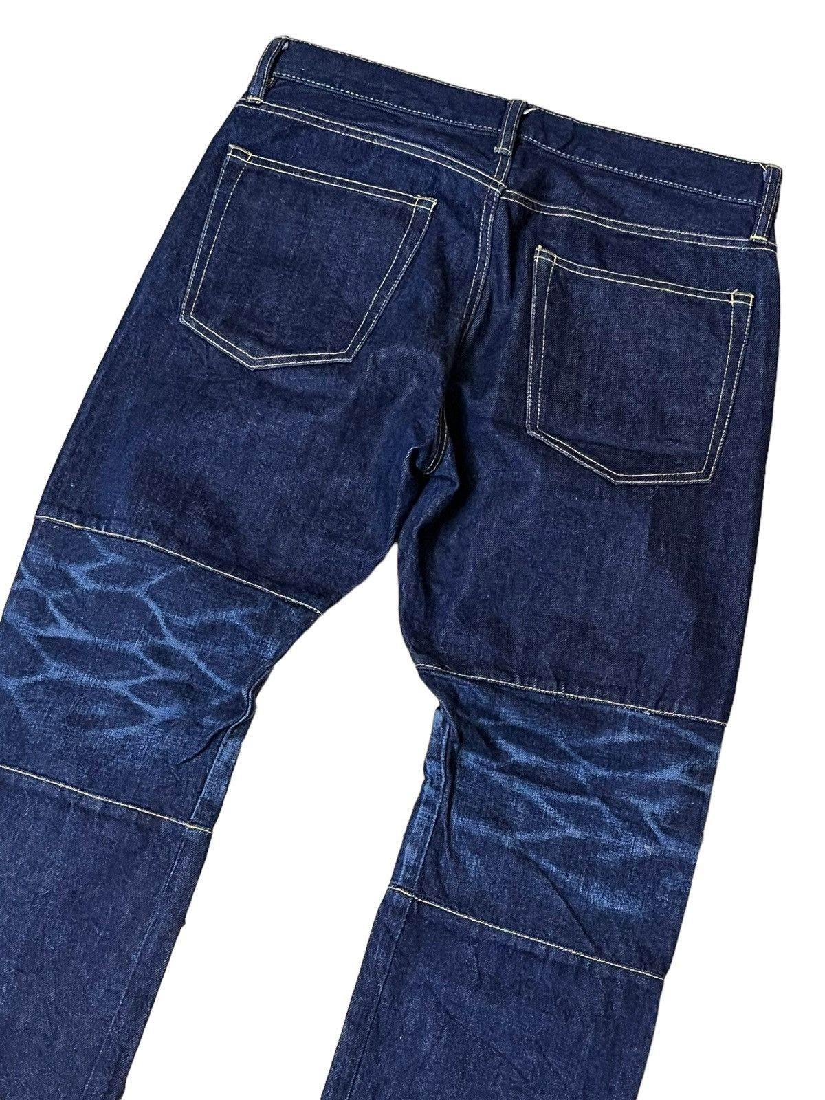 Hysteric Glamour HYSTERIC GLAMOUR (SAMPLE)STUDDED POCKET SELVEDGE DENIM JEAN Size US 32 / EU 48 - 8 Thumbnail