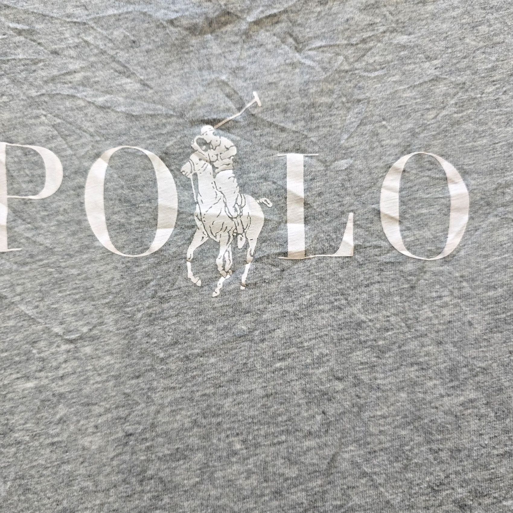 Vintage Polo Top Women XS Gray Logo Short Sleeve Crew Neck Capsule Basic Tee Shirt Size XS / US 0-2 / IT 36-38 - 3 Thumbnail